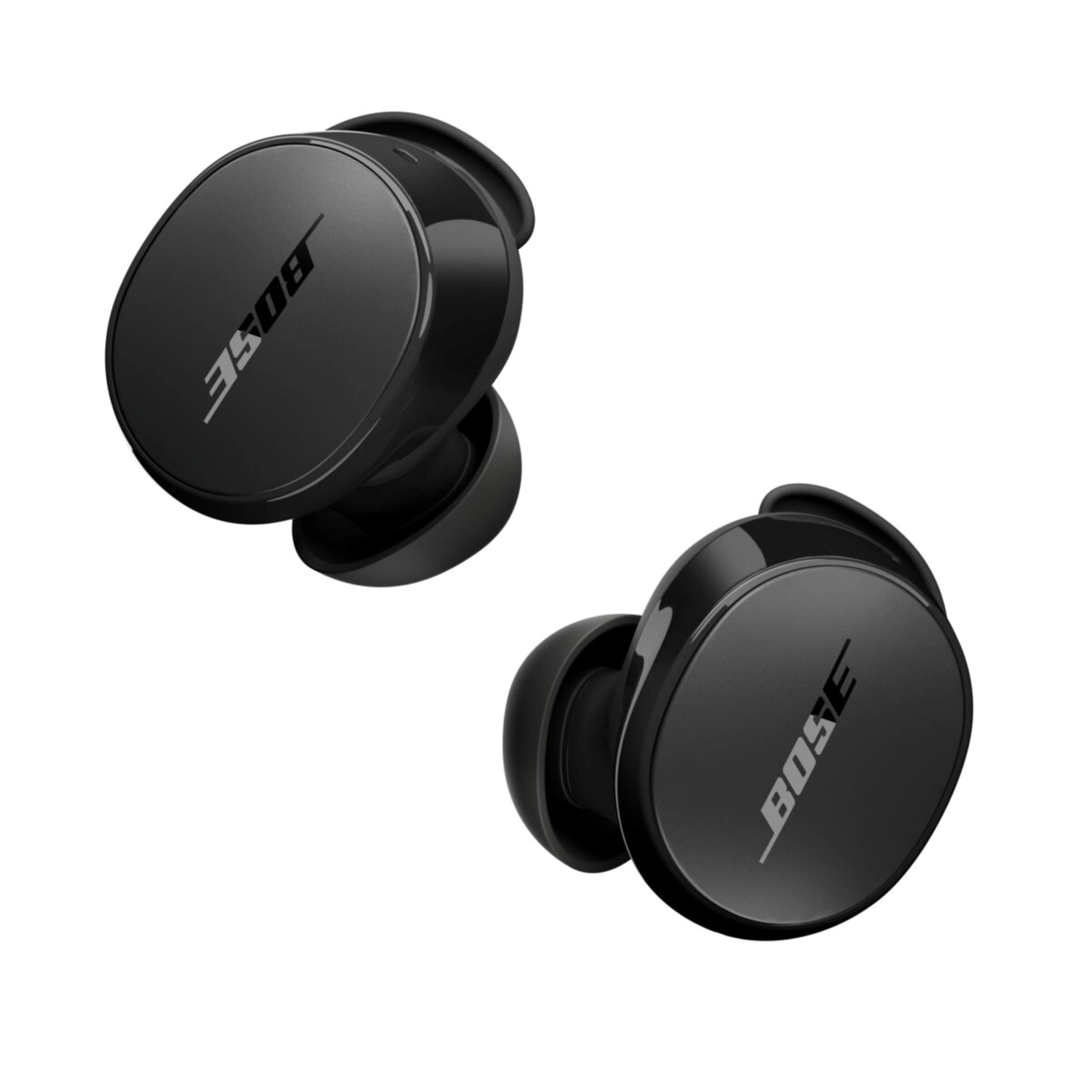 Bose QuietComfort Wireless Earbuds - Active Noise Cancelling Bluetooth Headphones with Mic, Deep Bass Sound, IPX4 Waterproof, 8.5H Playtime (Black) | Perfect for Travel, Workouts & Commuting