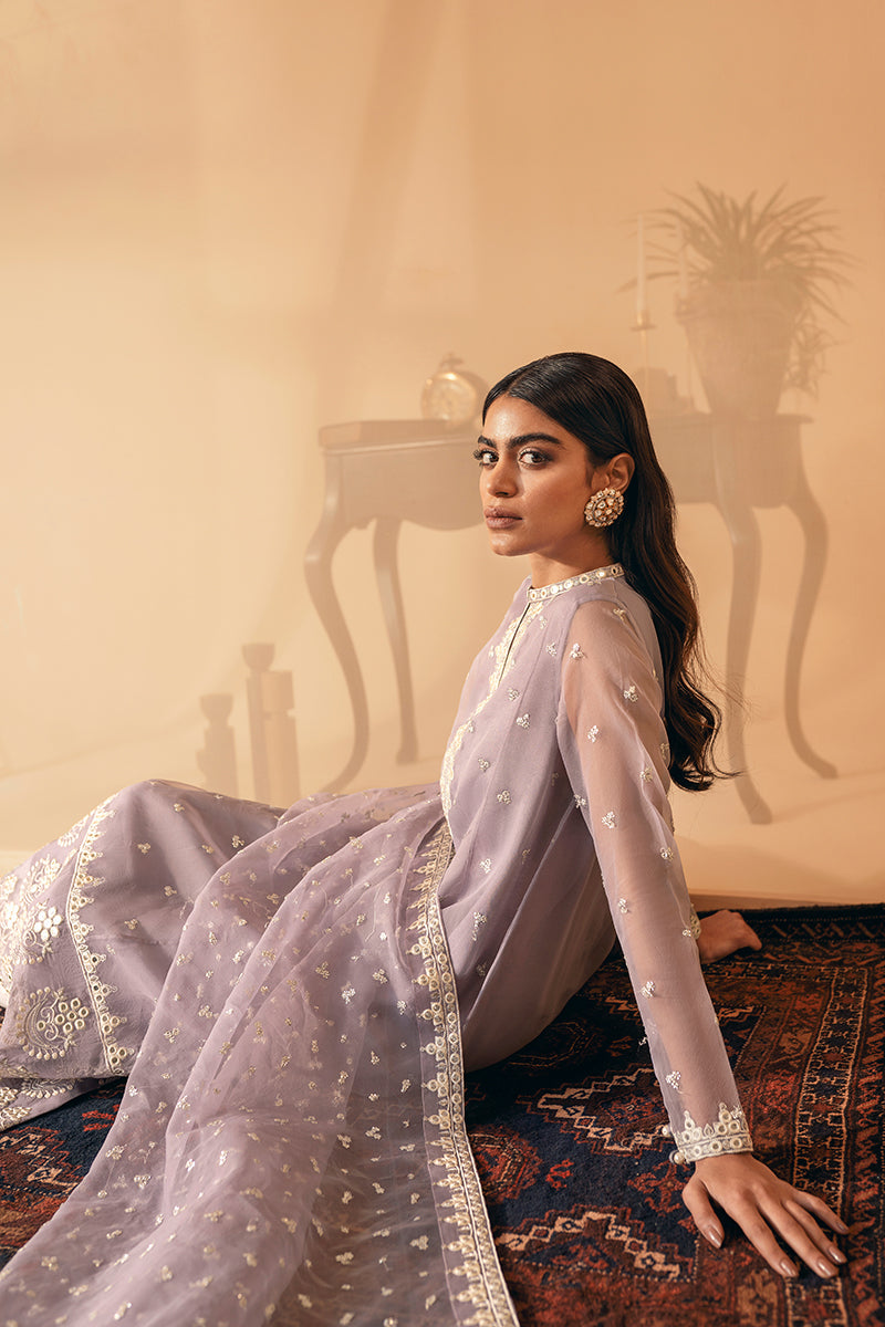 LOTUS SHINE 2-Piece Set (Embroidered Cotton Shirt & Dupatta Scarf) - Elegant Indian Ethnic Wear for Women, Parties & Festivals