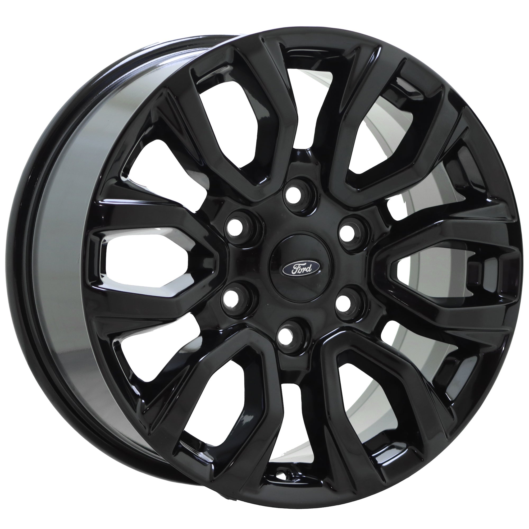 17 Ford Ranger Truck Gloss Black OEM Wheels Rims - Set of 4 (Part #10230) - Perfect for Off-Roading & Custom Truck Upgrades