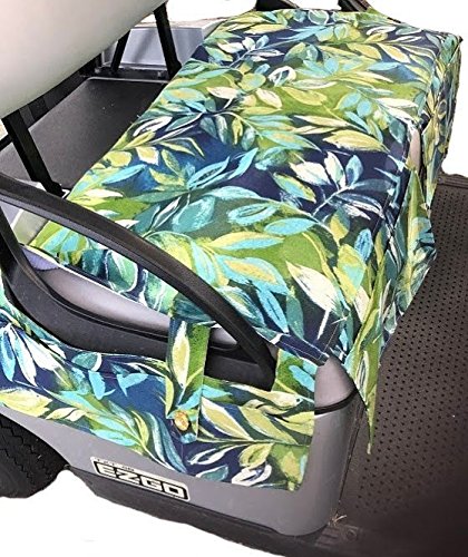 Premium All-Weather Golf Cart Bench Seat Cover - Universal Fit for Club Car Fleet, Precedent & i3 Models | Durable USA-Made Console Protector | Perfect for Golf Courses, Resorts & Neighborhood Rides