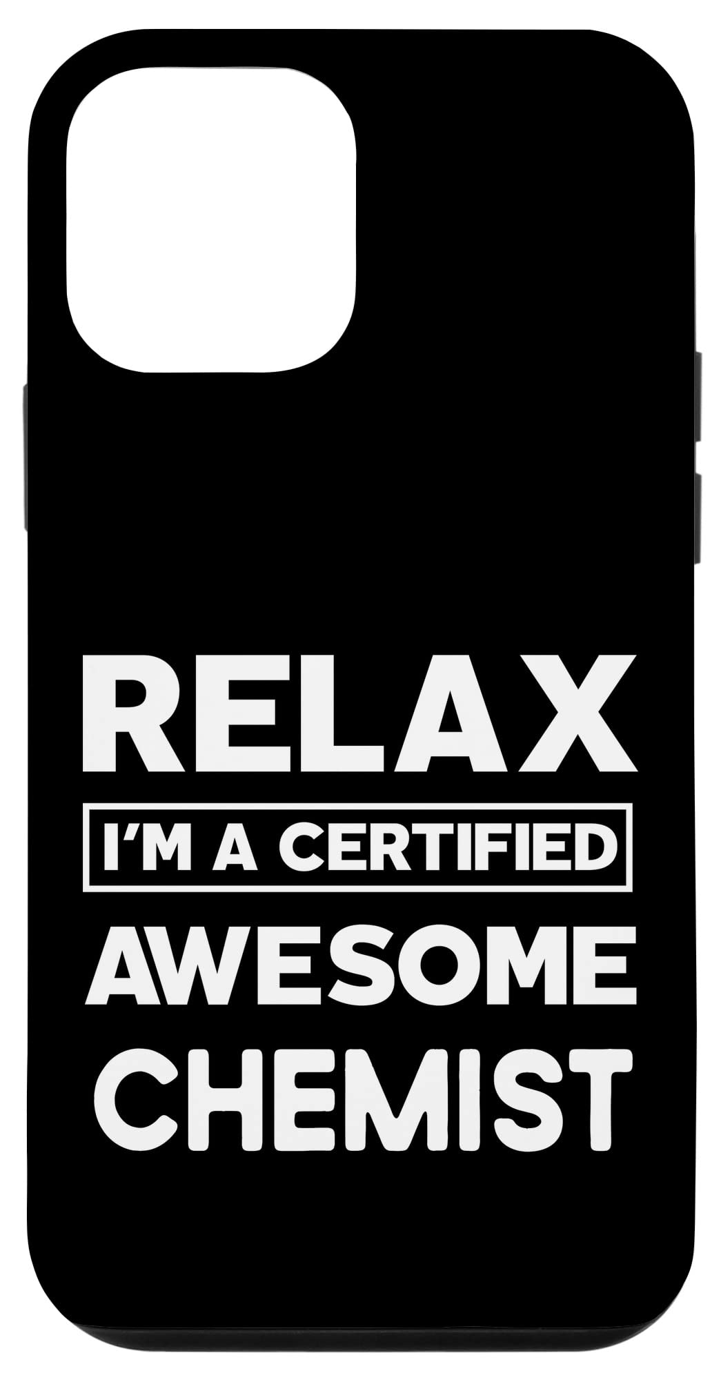 iPhone 12 Mini Case | Chemist Certified | Work Anniversary Gift | Going Away Present | Perfect for Office, Travel & Everyday Use