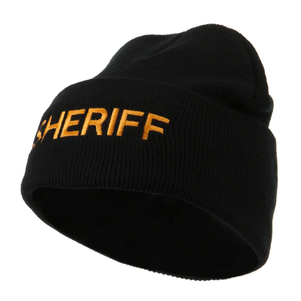 Military Embroidered Beanie for Men & Women - Warm Winter Skull Cap with Tactical Patch - Perfect for Outdoor Activities, Hiking, and Cold Weather