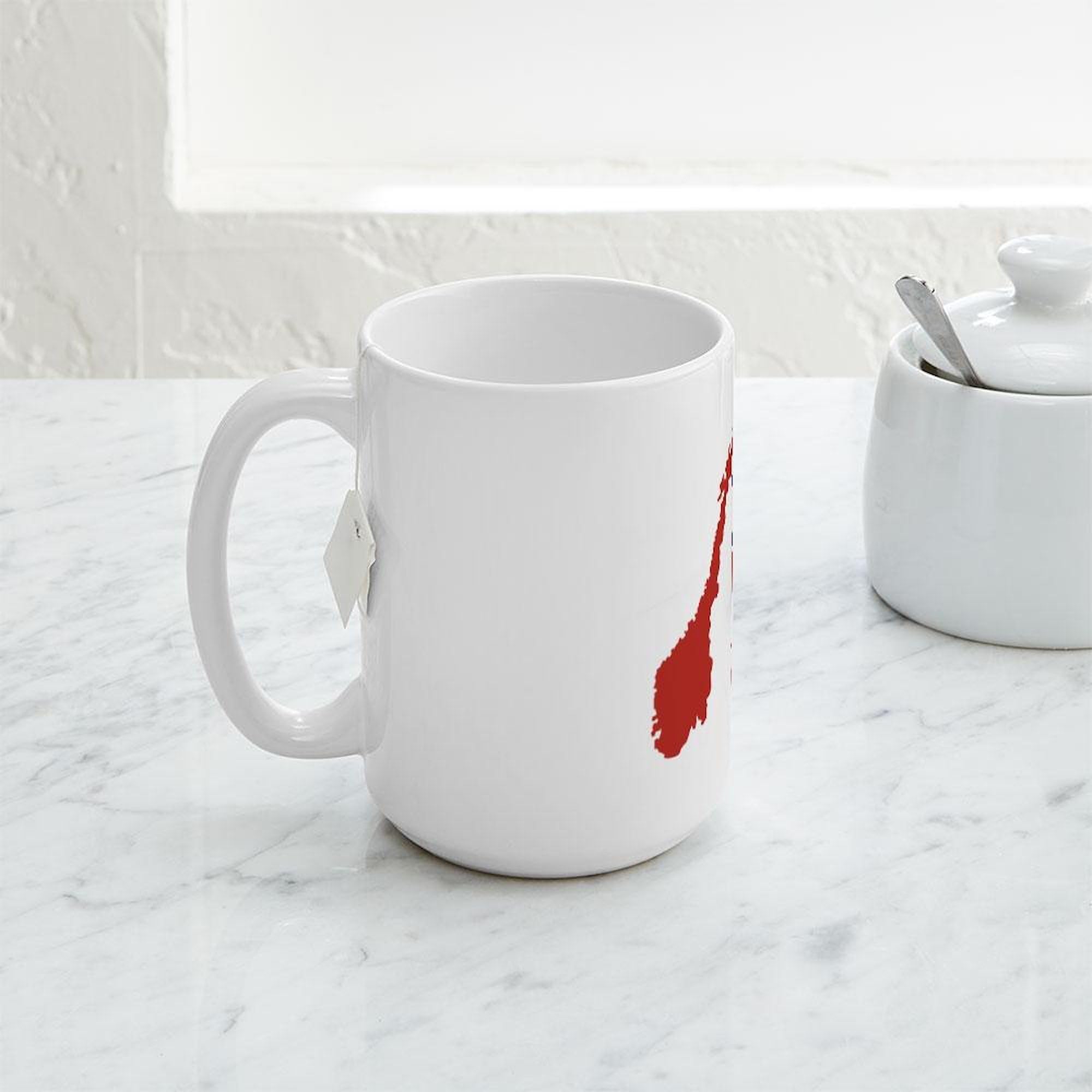 Norway-Themed 15 oz (444 ml) Ceramic Coffee Mug - Perfect for Hot Beverages, Office Use & Gift Giving | CafePress