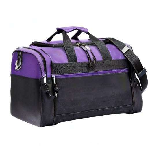 16 Inch Duffle Bag for Travel, Gym & Sports - Adjustable Strap Weekender Overnight Bag for Men & Women | Perfect Carry-On for Workouts, Weekend Getaways & Business Trips