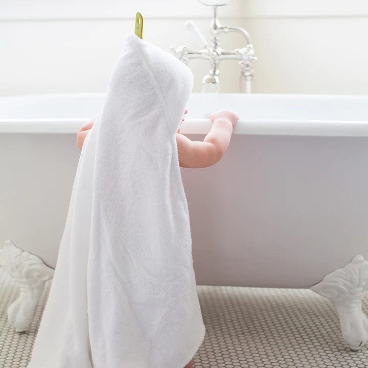 Puj Hug Baby Hooded Towel - Soft & Absorbent Infant Bath Towel with Hood for Newborns & Toddlers - Perfect for Bath Time, Swimming & Snuggling