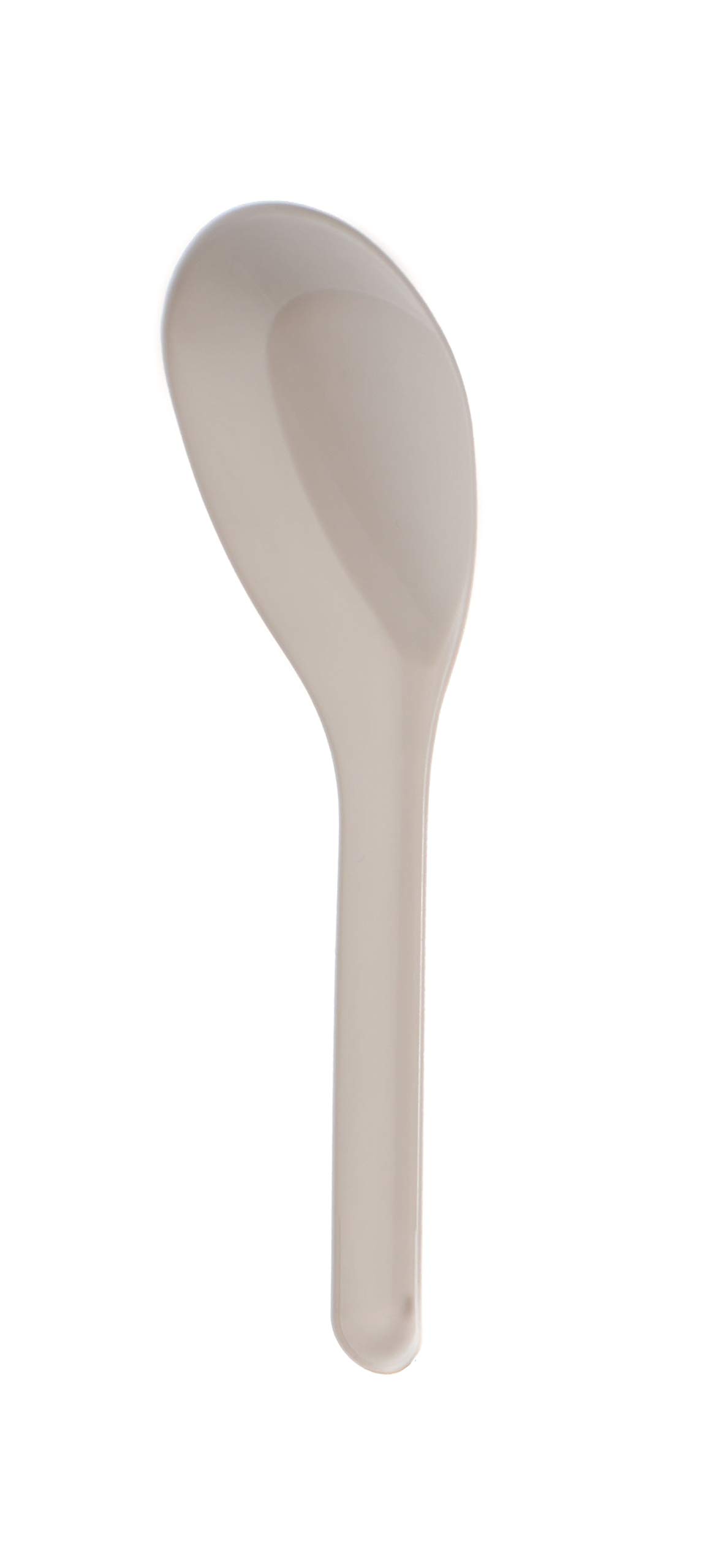[3000 Pack] Disposable White Plastic Soup Spoons - 4.5 x 1.2 Inch Asian Dining Utensils for Ramen, Pho, Appetizers & Clear Soups | Eco-Friendly & Bulk Quantity | Perfect for Restaurants, Catering & Takeout Meals
