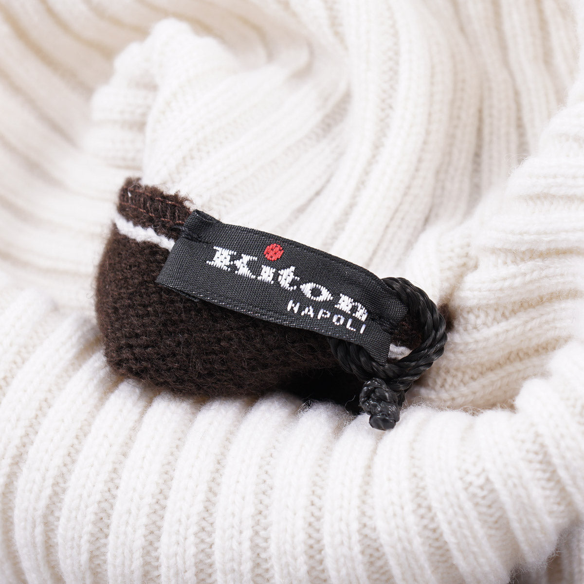 Luxury Kiton Contrast Knit Cashmere Sweater for Men - Soft & Warm Winter Pullover - Perfect for Office, Travel & Holiday Gifts