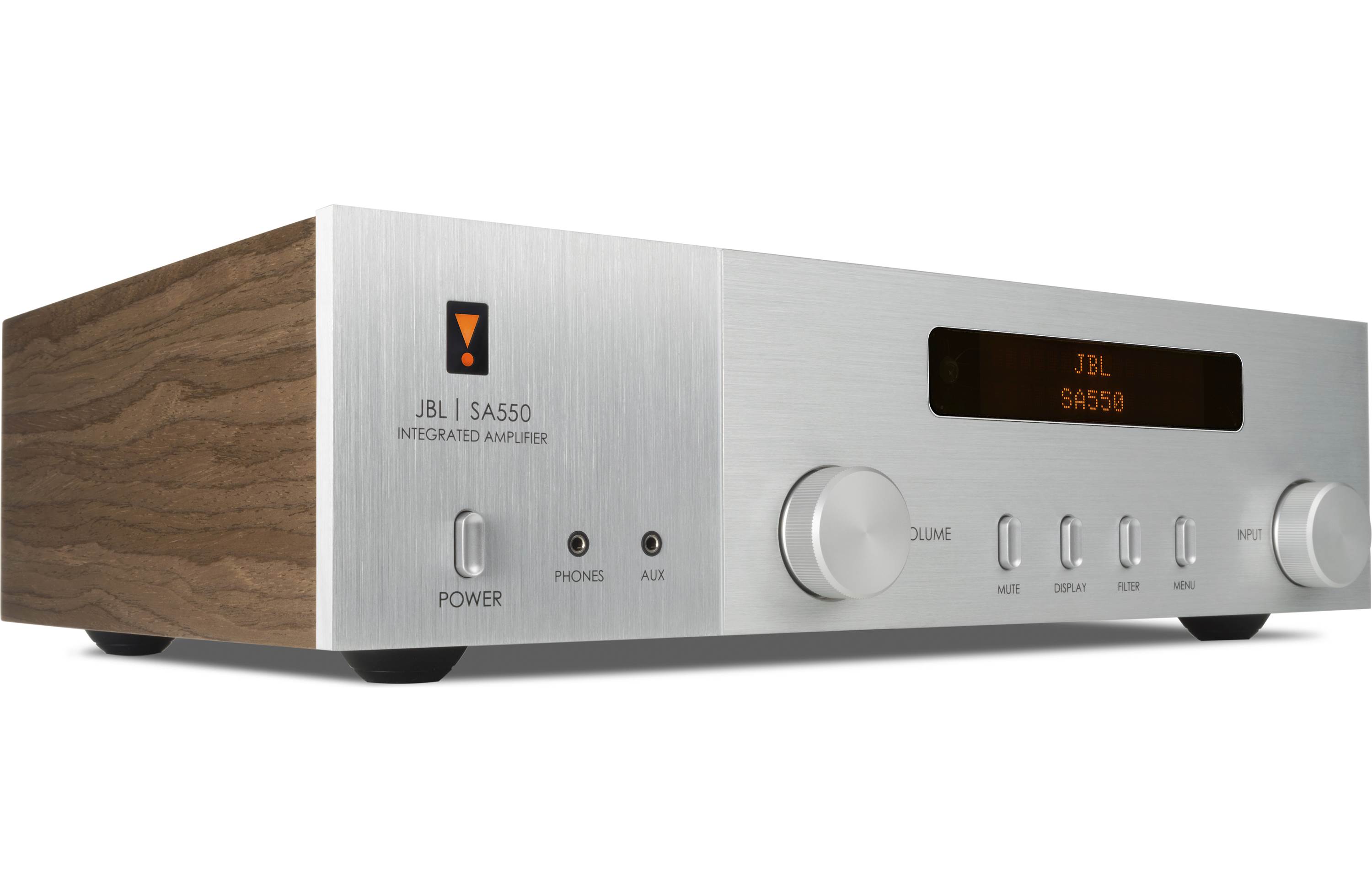 JBL SA550 Classic Bluetooth Integrated Amplifier - High-Fidelity Stereo Receiver for Home Audio, Wireless Streaming & Multi-Room Setup | Perfect for Living Room, Home Theater & Music Enthusiasts
