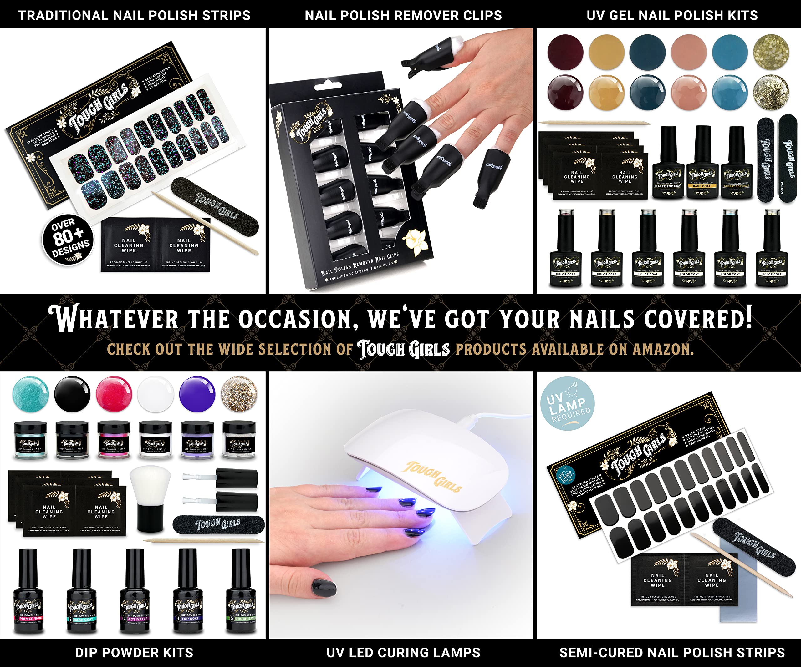 22 Premium Semi-Cured Gel Nail Polish Strips for Short Nails with French Tip & Application Accessories - Perfect for Home Manicures & Special Occasions