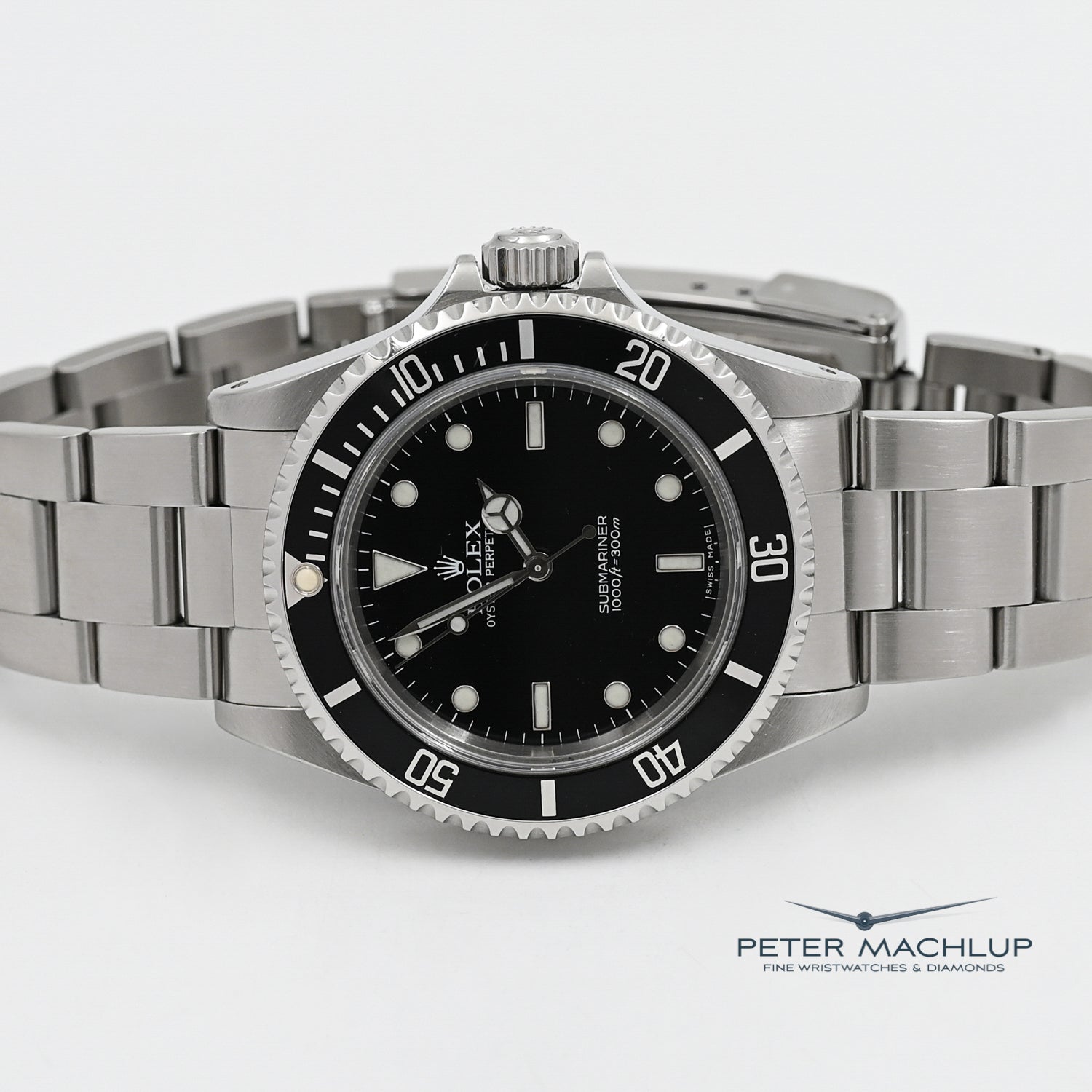 Authentic Rolex Submariner No Date 114060 Men's Luxury Dive Watch - 1997 Vintage Model - Perfect for Diving, Collecting & Special Occasions