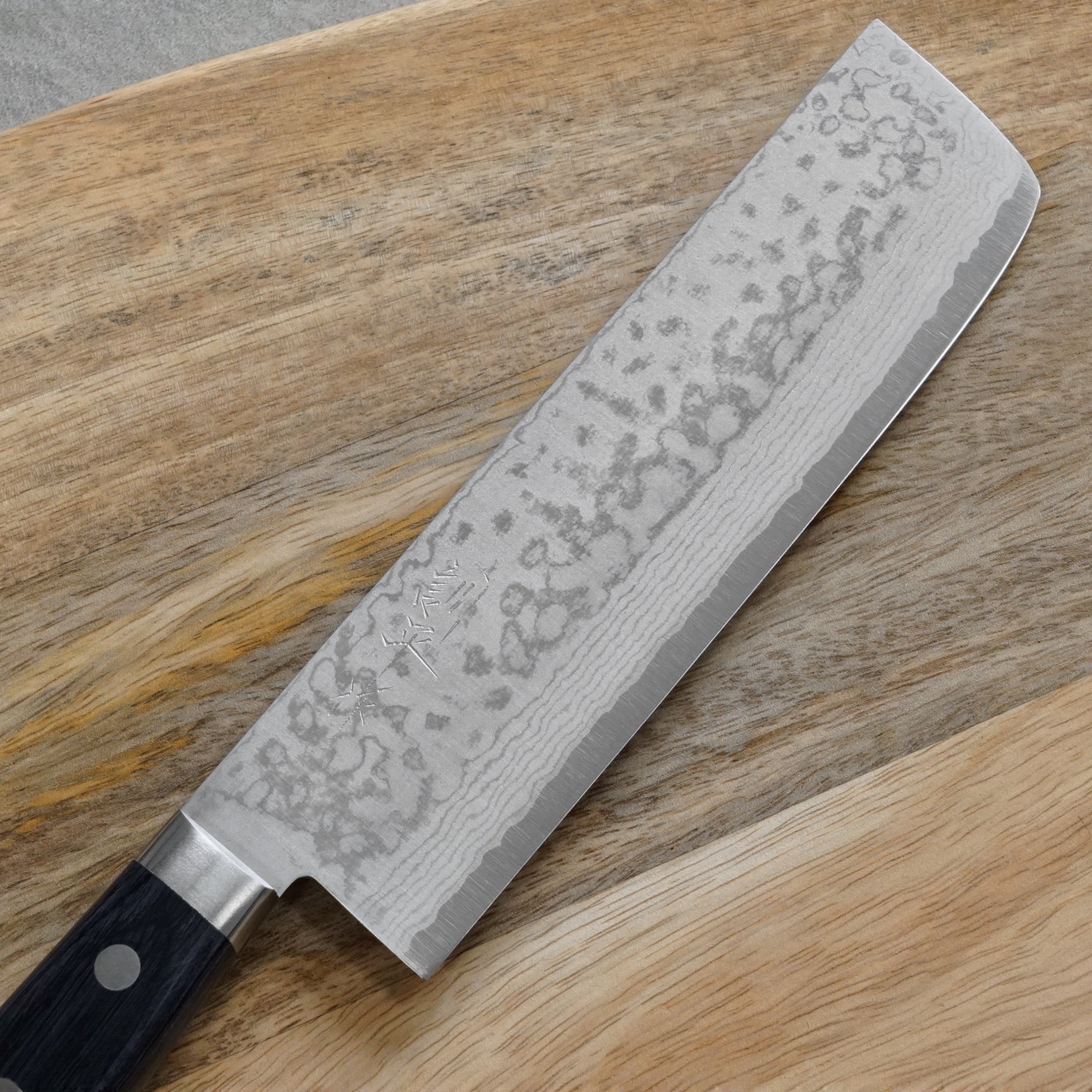 Premium Masutani VG10 Damascus Nakiri Knife - 6.5