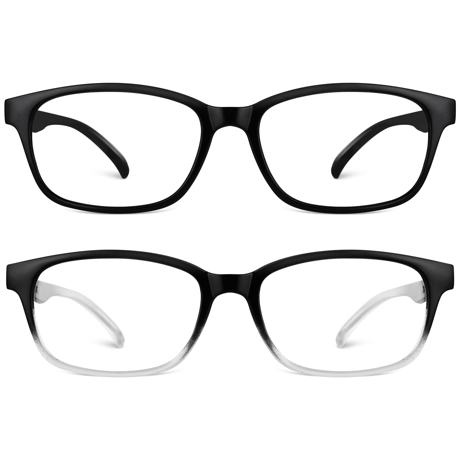 ACWOO Blue Light Blocking Glasses, 4 Pack Anti UV Eyestrain Computer Glasses for Men & Women - Retro Reading Glasses for Gaming, TV & Digital Screen Use