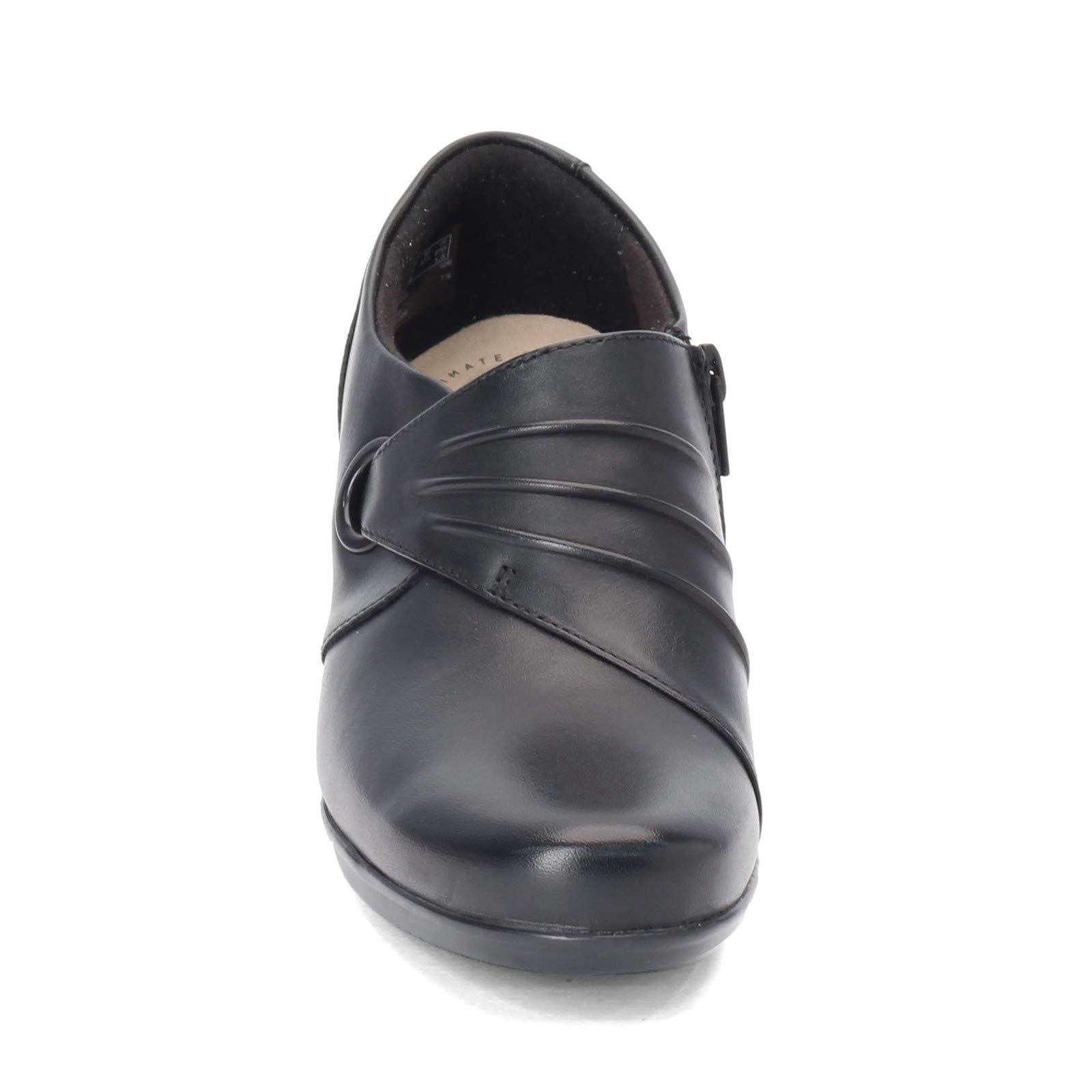 Clarks Women's Emslie Willa Comfortable Slip-On Loafers - Casual & Office Shoes for Women with Cushioned Insoles | Perfect for Work, Travel & Everyday Wear