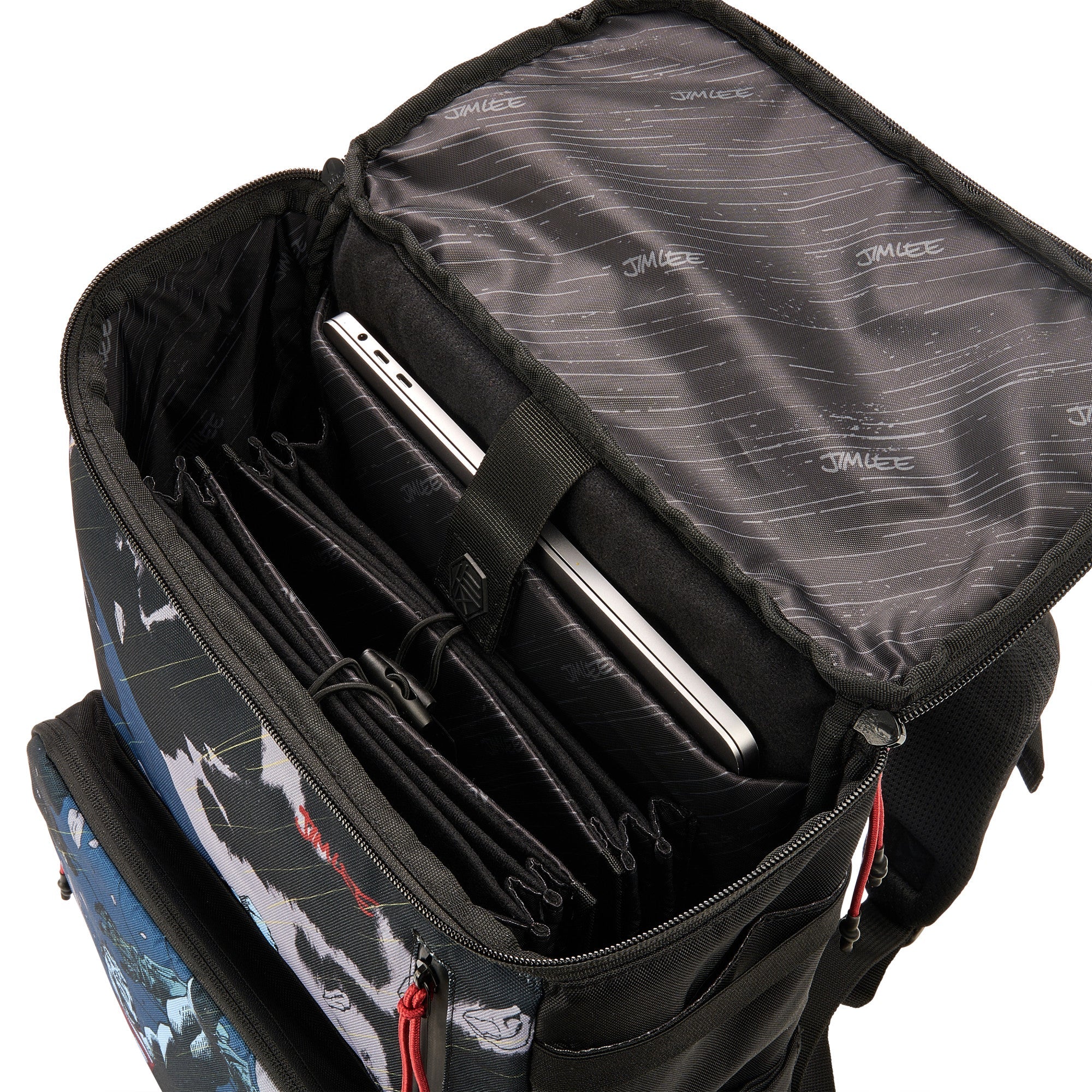 Comic Book Collector Backpack V2 - Batman vs Superman Design - Durable & Stylish for School, Travel & Comic Conventions