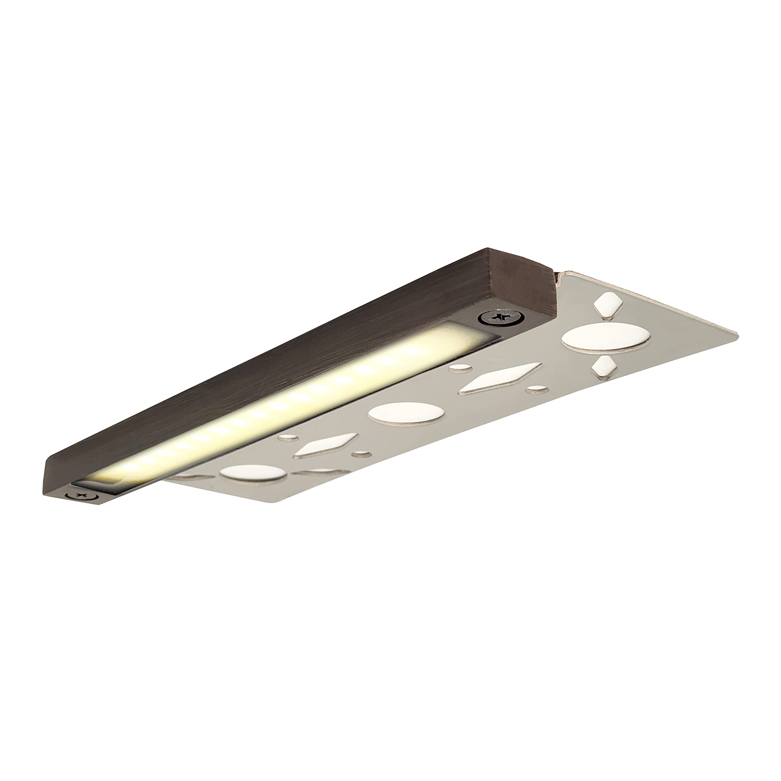 7 Inch 2.5W Ultra Slim LED Hardscape Lights - Solid Brass Construction with 3 Mounting Plates (Wall/Paver Step/Ceiling) - Easy Installation & 50,000 Hours Lifespan by Lumengy - Perfect for Pathway, Garden, Patio, and Outdoor Landscape Lighting