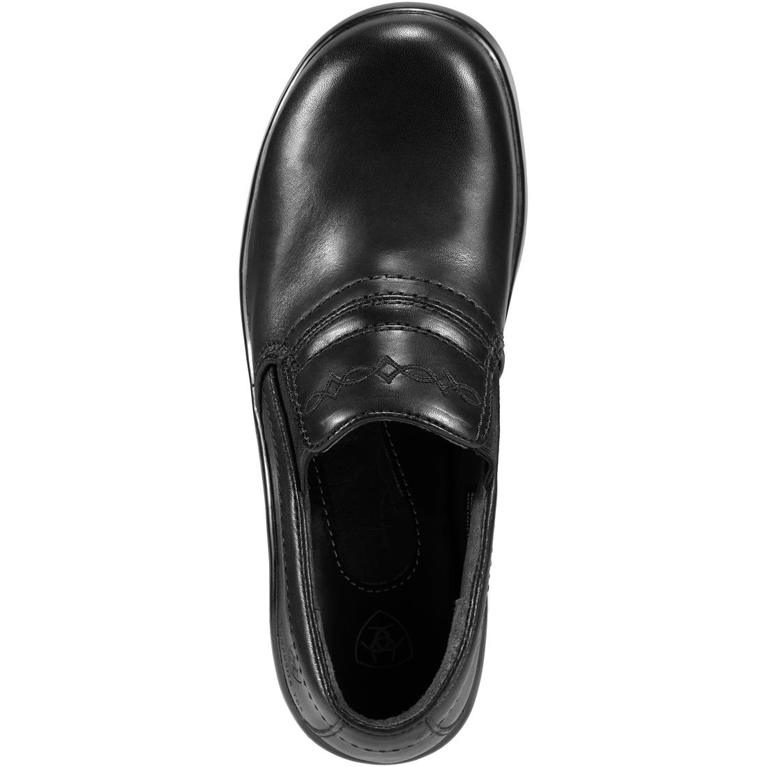 Expert Safety Clog SD Women's Black Composite Toe Work Shoes - Slip Resistant & Comfortable for Nurses, Chefs & Industrial Workers