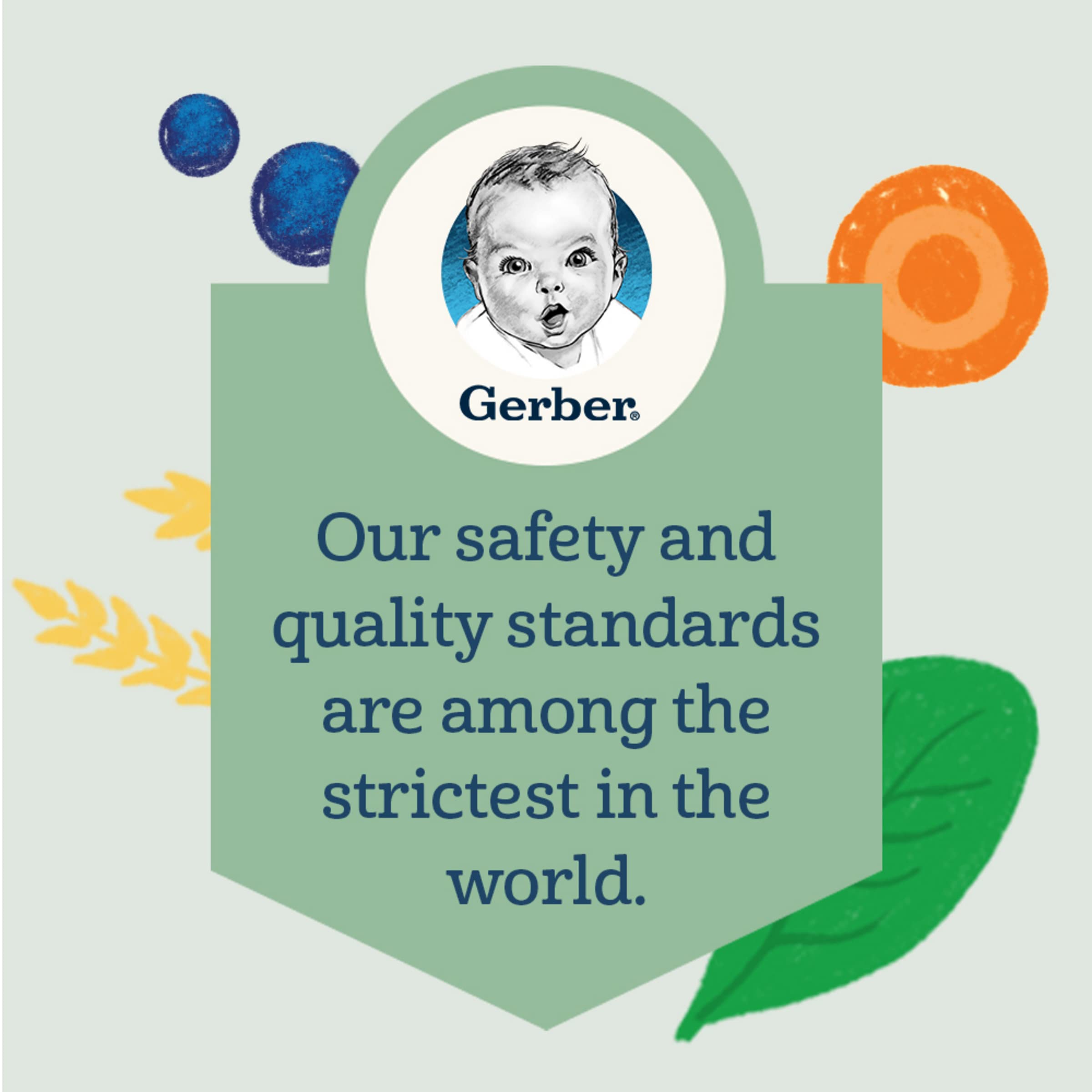Gerber 2nd Foods Baby Food - Apricot Mixed Fruit Puree for Toddlers | Healthy & Natural Fruit Blend | Perfect for On-the-Go Snacks & Mealtime