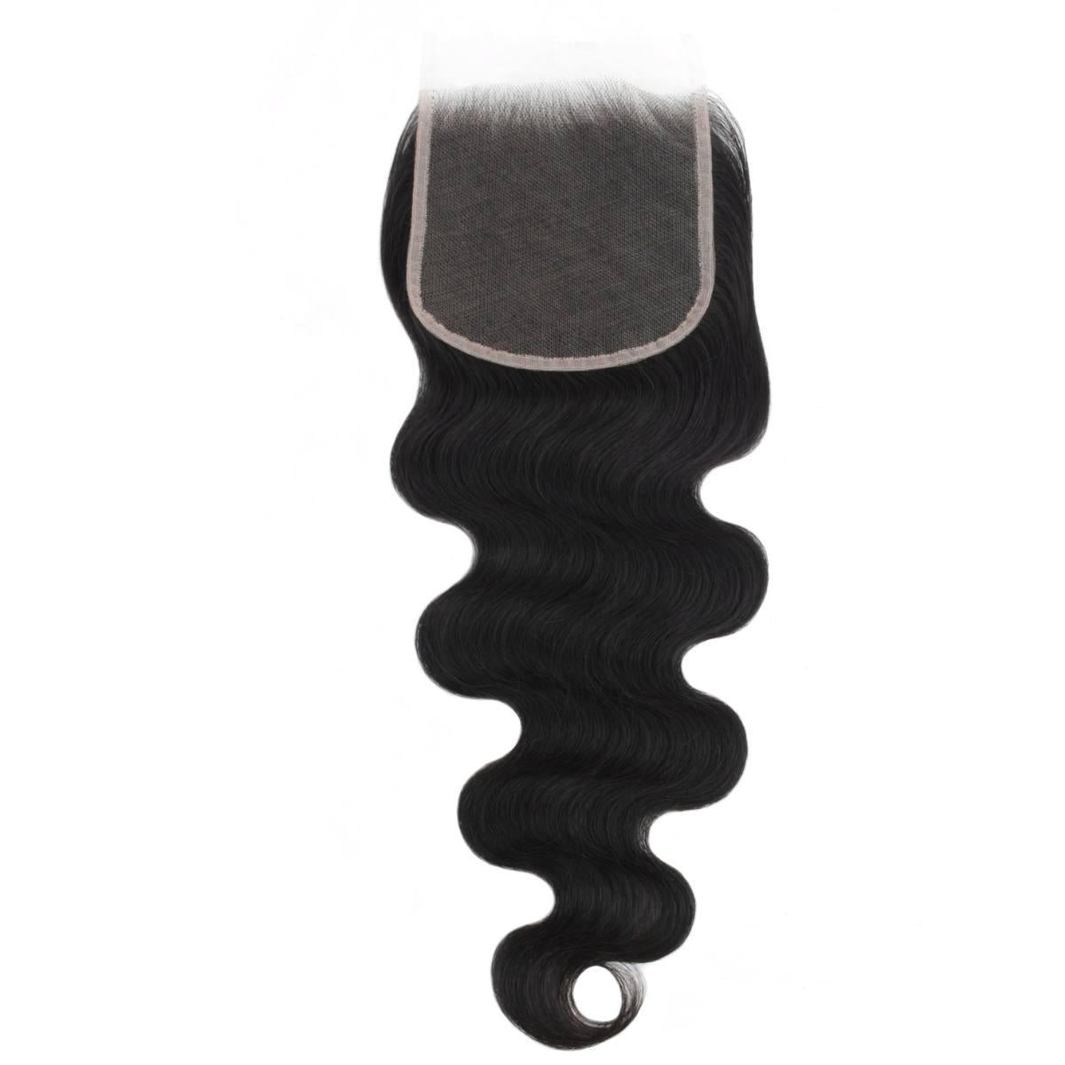 5x5 HD Lace Body Wave Human Hair Closure - Natural Looking Hairpiece for Women - Perfect for Daily Wear, Styling & Protective Hairstyles