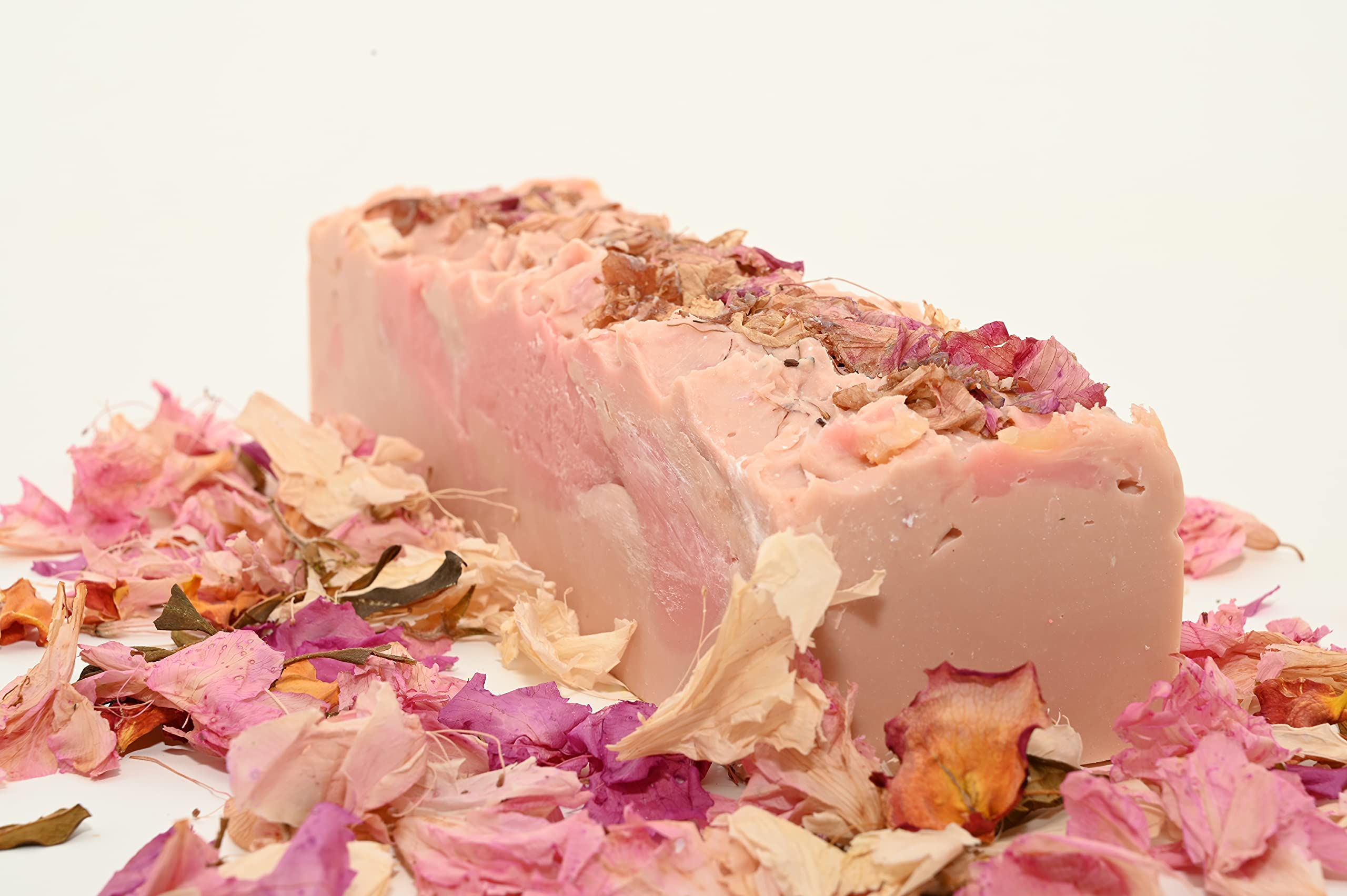Handmade Himalayan Salt Soap Bar by Marbela Cosmetics - 3.5 oz Natural Exfoliating & Detoxifying Soap for Spa, Bath & Gift - Organic Skincare with Mineral-Rich Himalayan Pink Salt