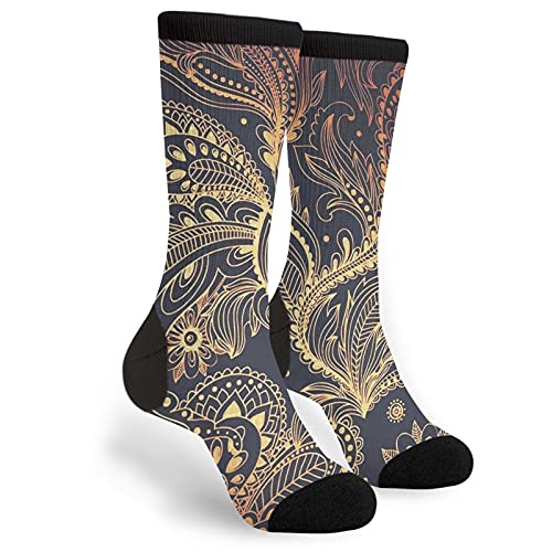 Gold Paisley
