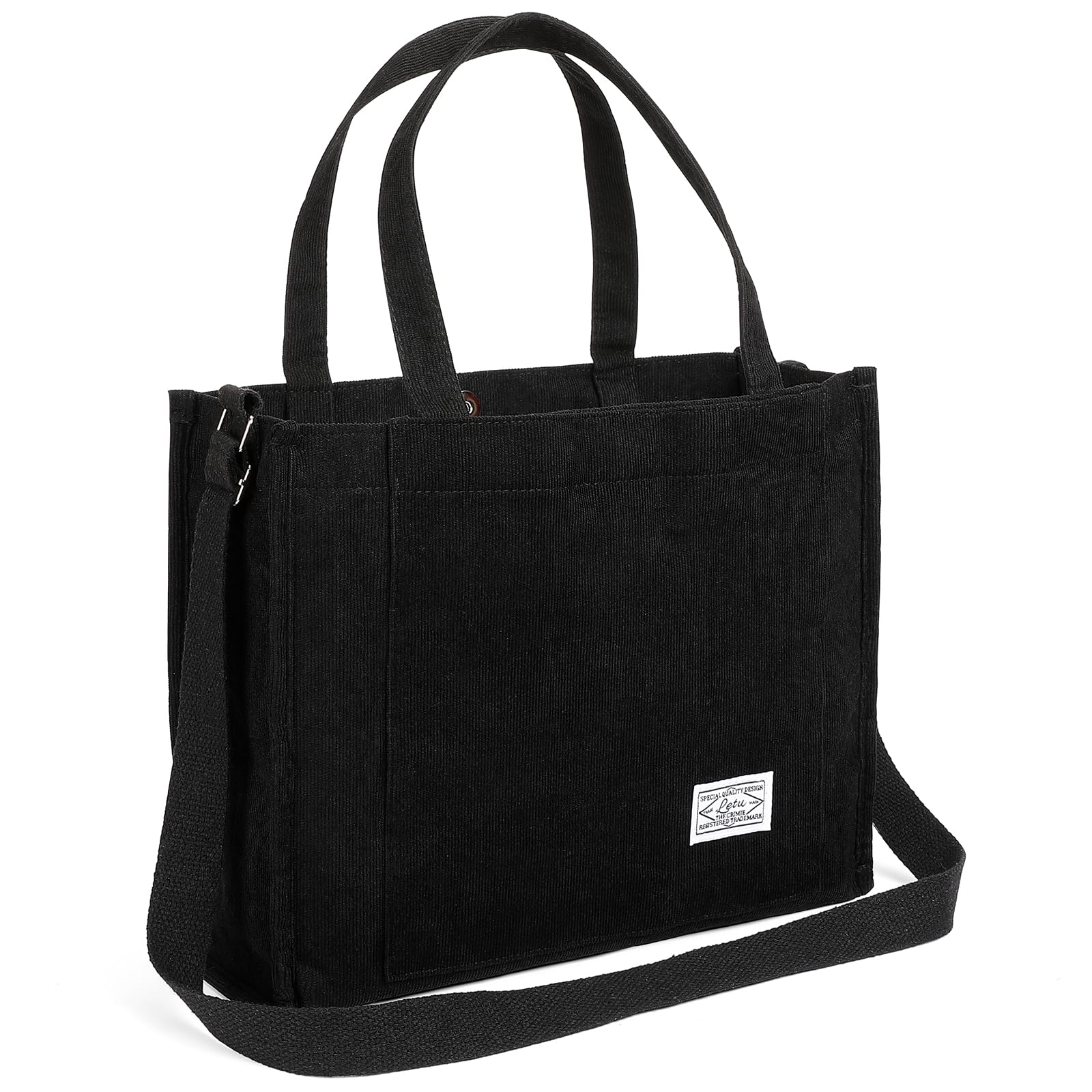 GAEKEAO Women's Corduroy Tote Bag - Stylish Hobo Crossbody Purse with Shoulder Strap, Versatile Handbag Satchel for Work, Travel & Shopping