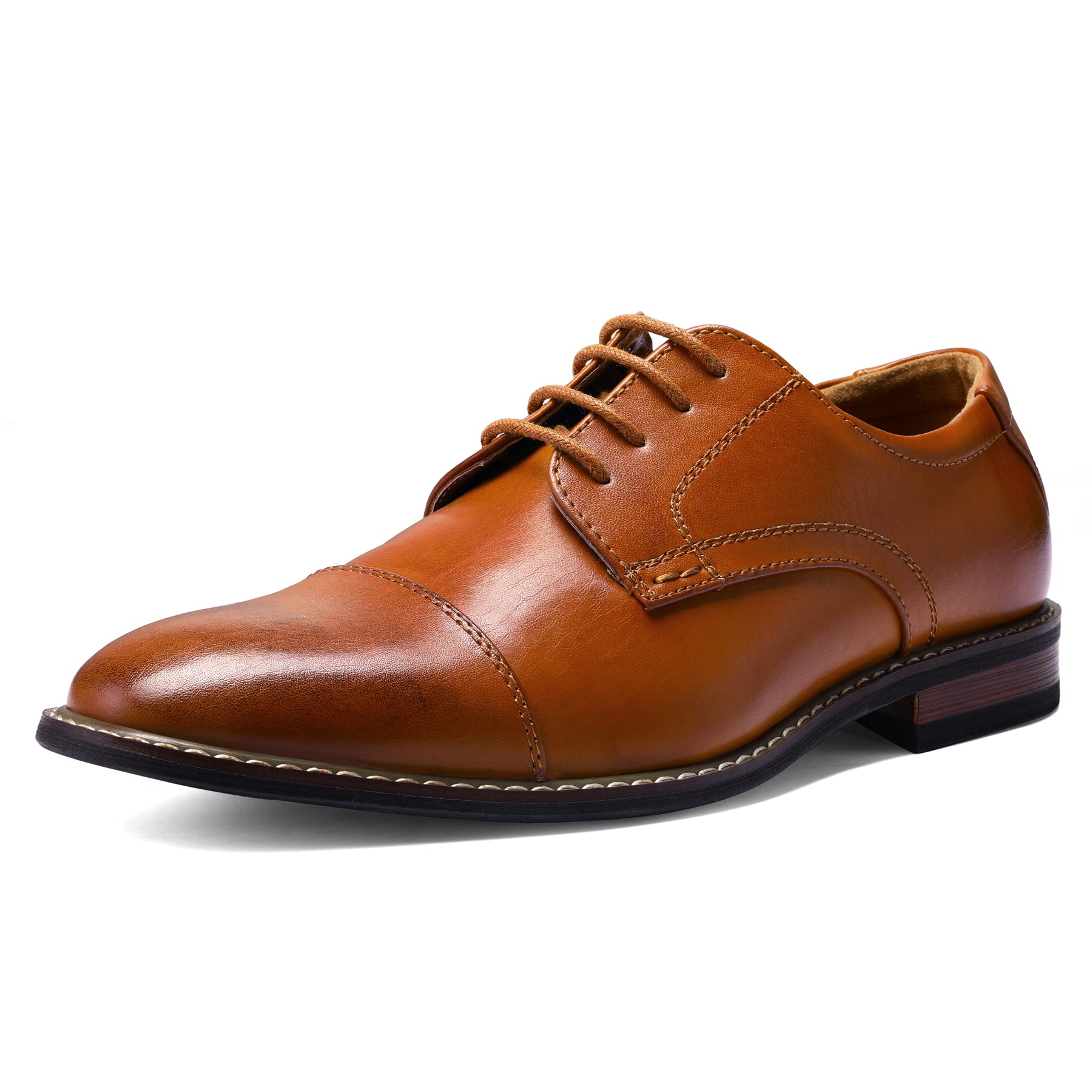 Men's Formal Dress Shoes | Classic Business Oxford Wingtip Lace-Up Shoes for Office, Wedding & Special Occasions
