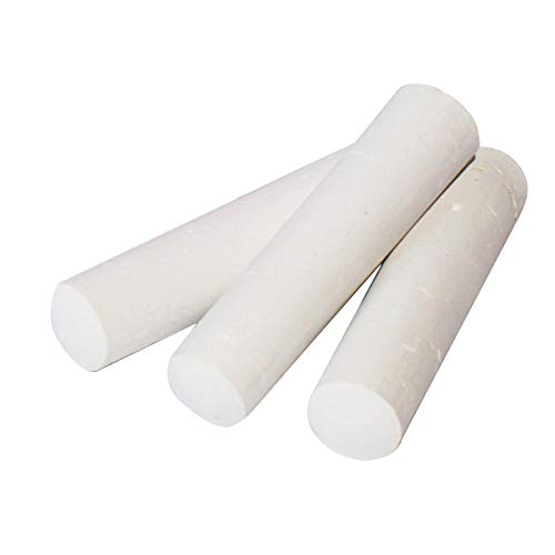 Bright Ideas PK20 10cm Giant Washable Playground Chalk - 20 White Chalk Sticks for Kids, Sidewalk, Pavement & Blackboard Drawing - Perfect for Outdoor Play, School Activities & Creative Art Projects