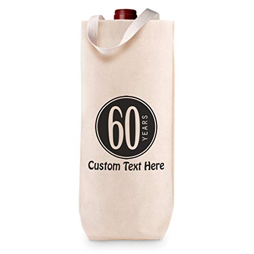Natural Canvas Tote Personalized Text Here