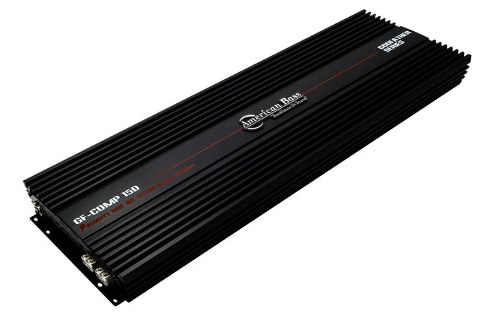 American Bass Godfather Comp 15D Mono Amplifier - High Power Car Audio Amp for Deep Bass & Clear Sound | Perfect for Car Audio Systems & Subwoofers
