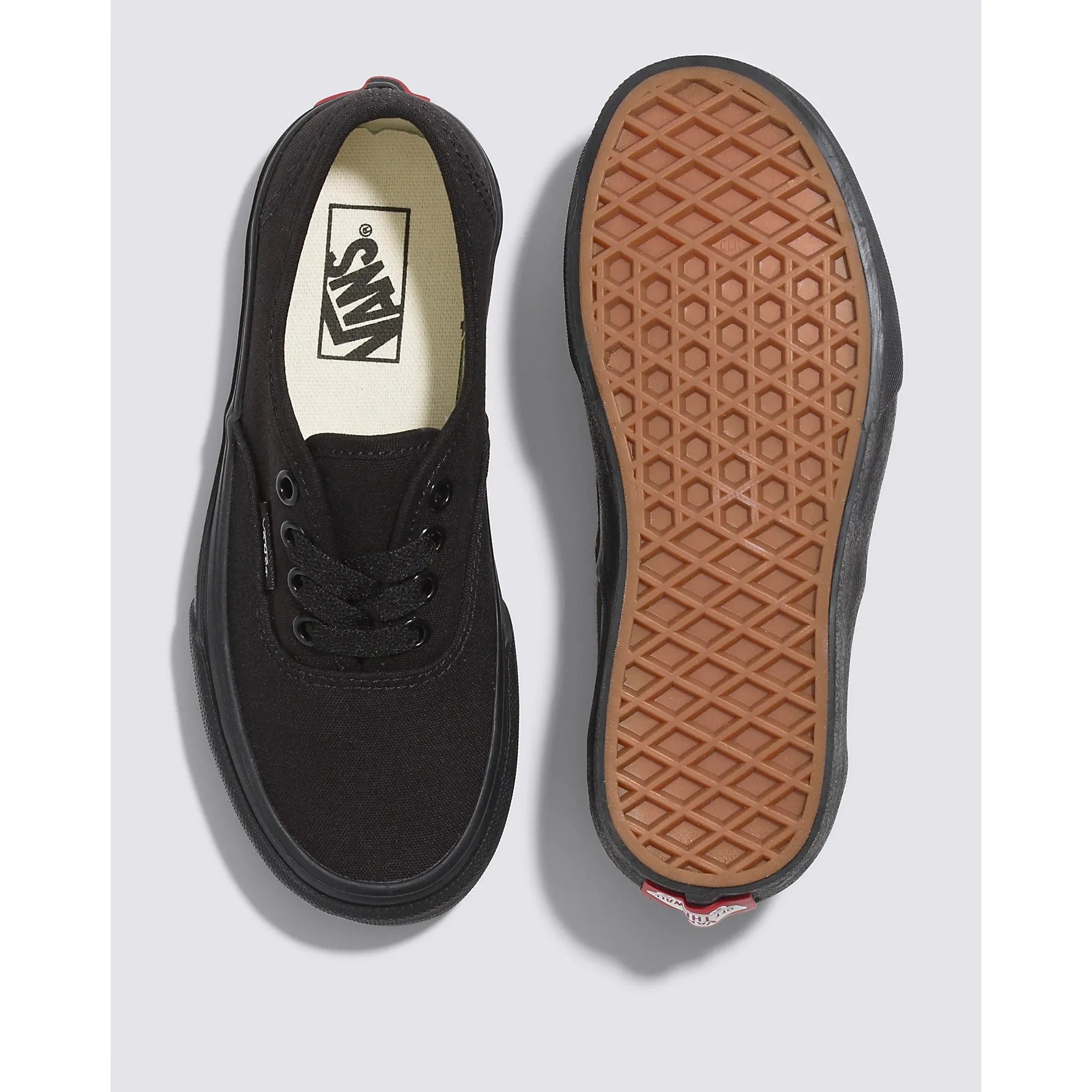 Vans Kids Authentic Sneakers - Classic Canvas Slip-On Shoes for Boys & Girls | Comfortable & Durable for School, Play & Everyday Wear