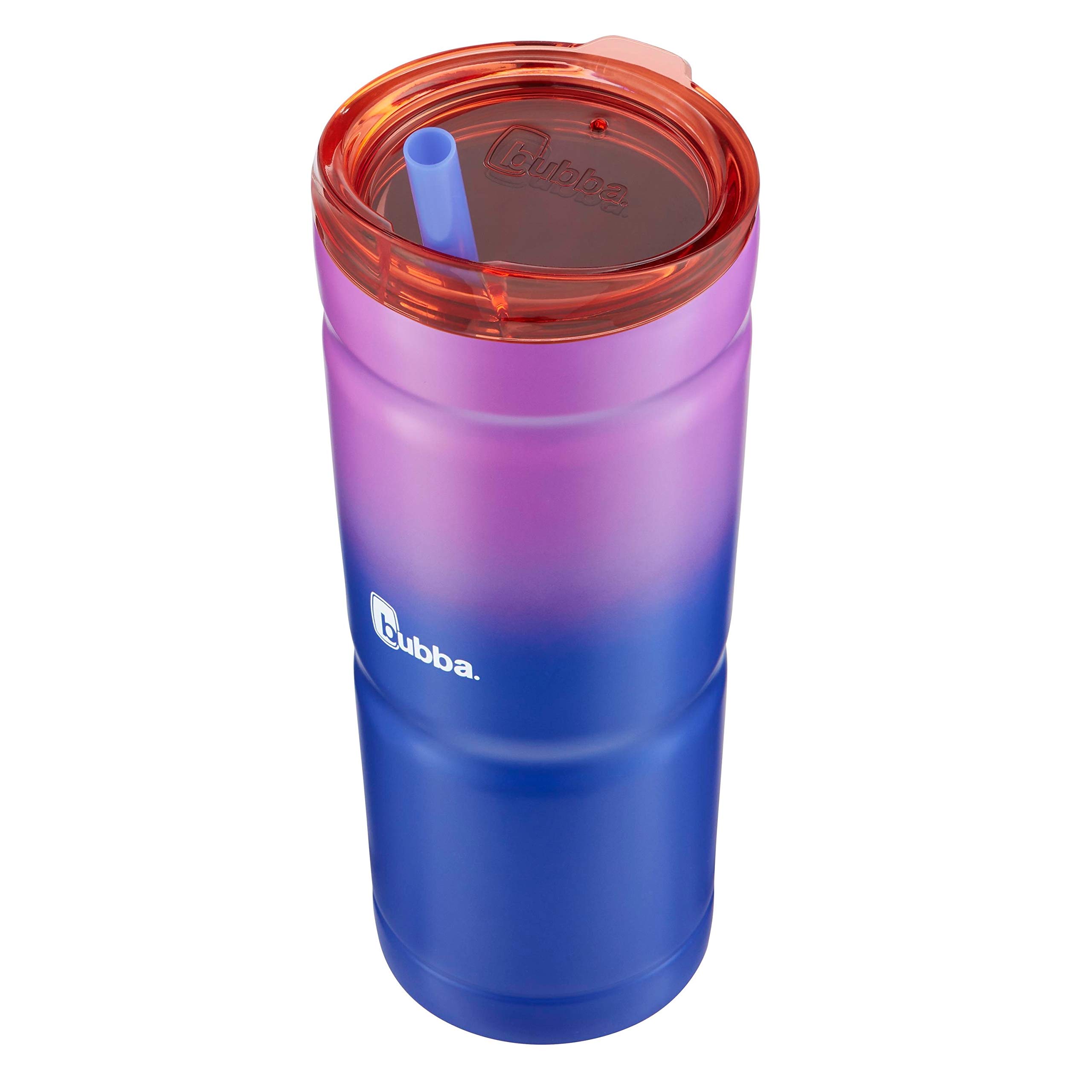 Bubba Vacuum Insulated Stainless Steel Tumbler 24oz - Vineyard Ombre Color, Leakproof Lid, Keeps Drinks Hot/Cold for Hours - Perfect for Coffee, Tea, Water & Outdoor Activities (Pack of 1)