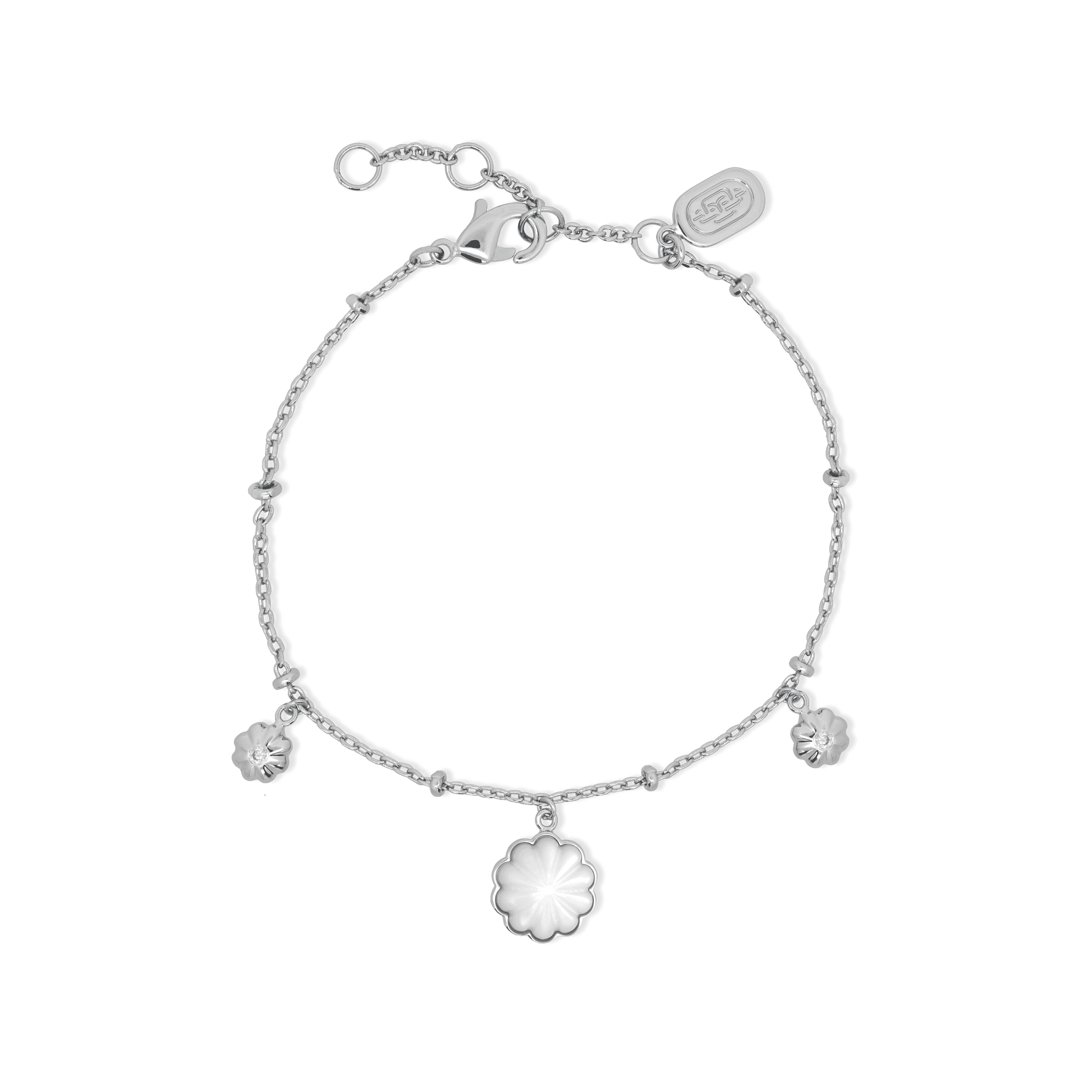 Silver Ambrosia Bracelet for Women - Elegant Adjustable Handmade Jewelry Gift for Birthday, Anniversary & Special Occasions