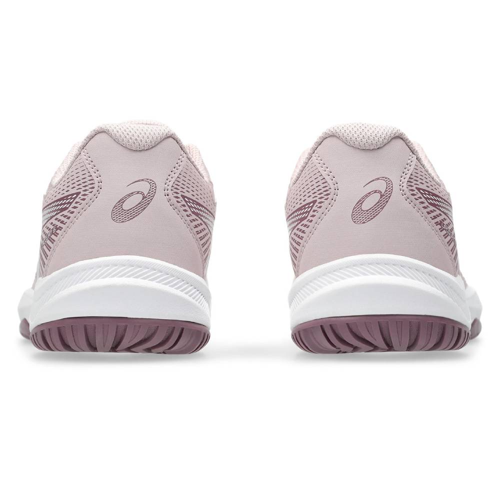 ASICS Upcourt 6 GS Junior Indoor Court Shoes for Girls - Watershed Rose/White - Volleyball, Badminton & Indoor Sports Sneakers