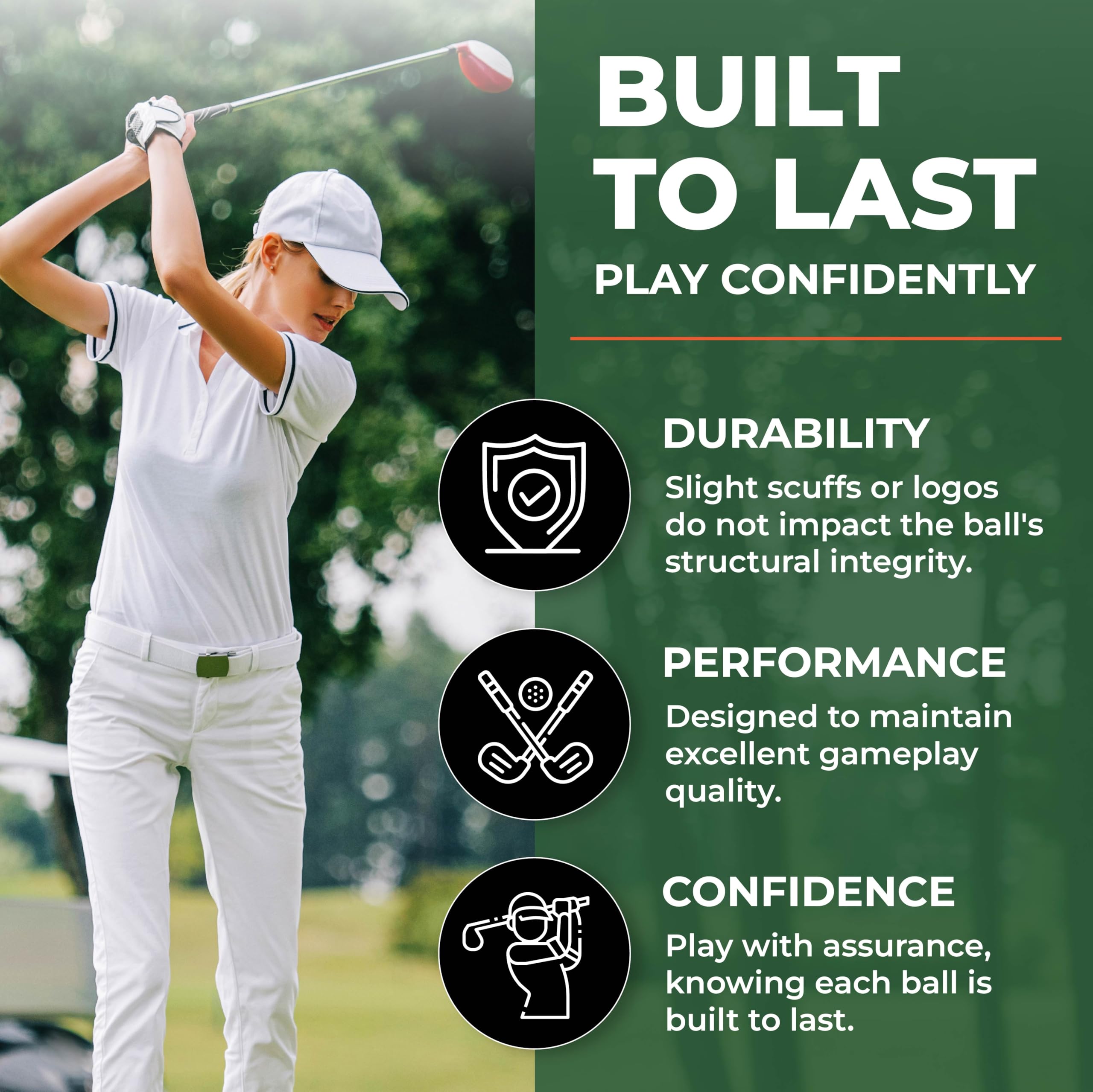 Recycled Titleist AVX Yellow Golf Balls Bulk - for Men & Women | Driving Range Practice