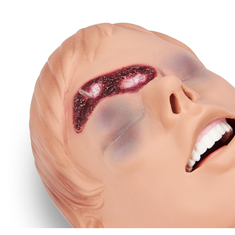Critical Airway Management Trainer - Advanced Medical Training Manikin for EMT, Paramedics & First Responders - Perfect for CPR, Intubation & Emergency Airway Practice