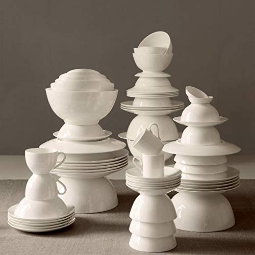 Maxwell Williams 30-Piece Porcelain Dinner Set & Coffee Set - Elegant Round Crockery in Gift Box for Home, Restaurant, and Special Occasions