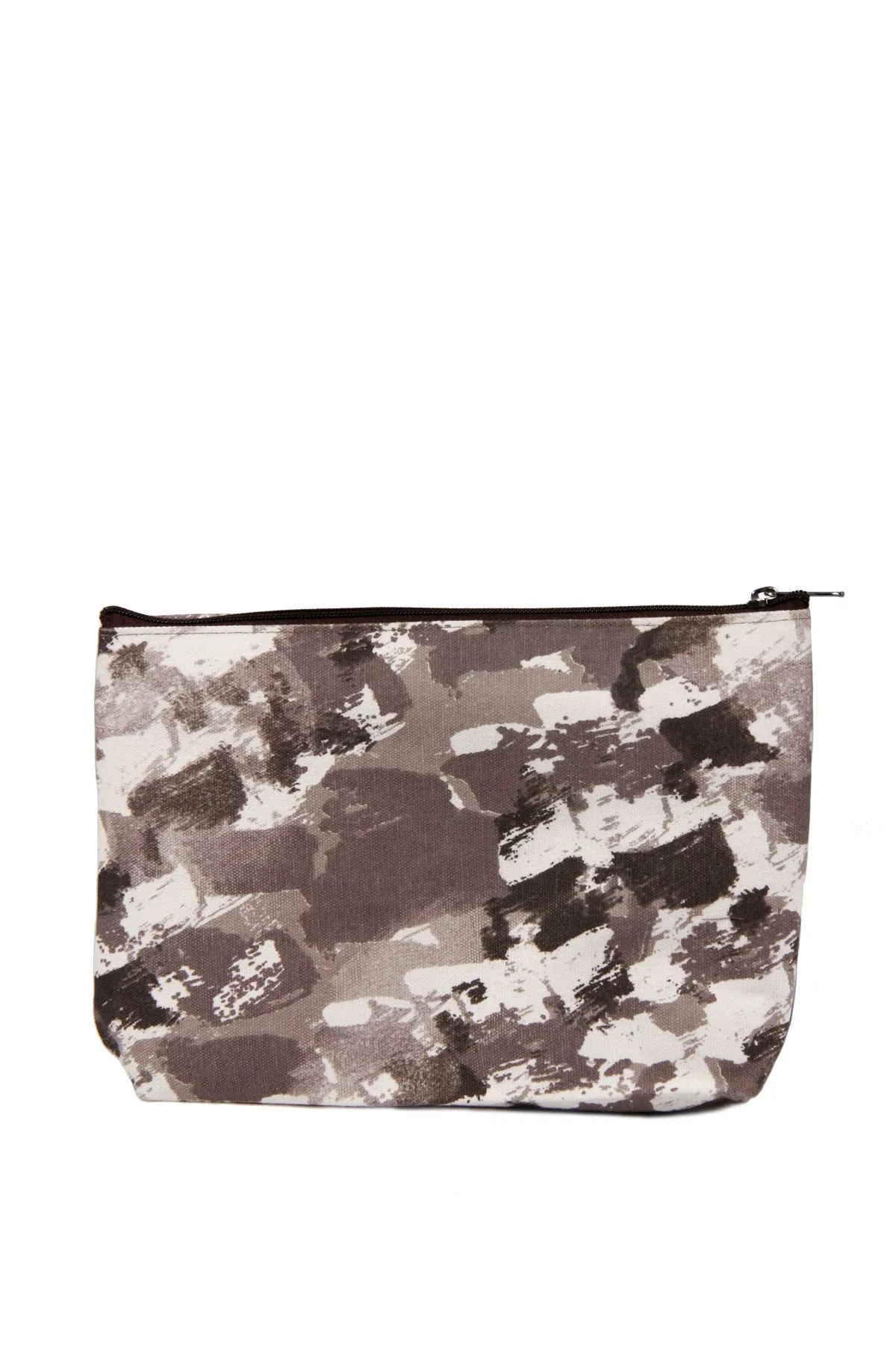 Soft Brushed Cosmetic Bag for Women - Waterproof Makeup Pouch with Zipper - Perfect for Travel, Gym & Everyday Essentials Organization