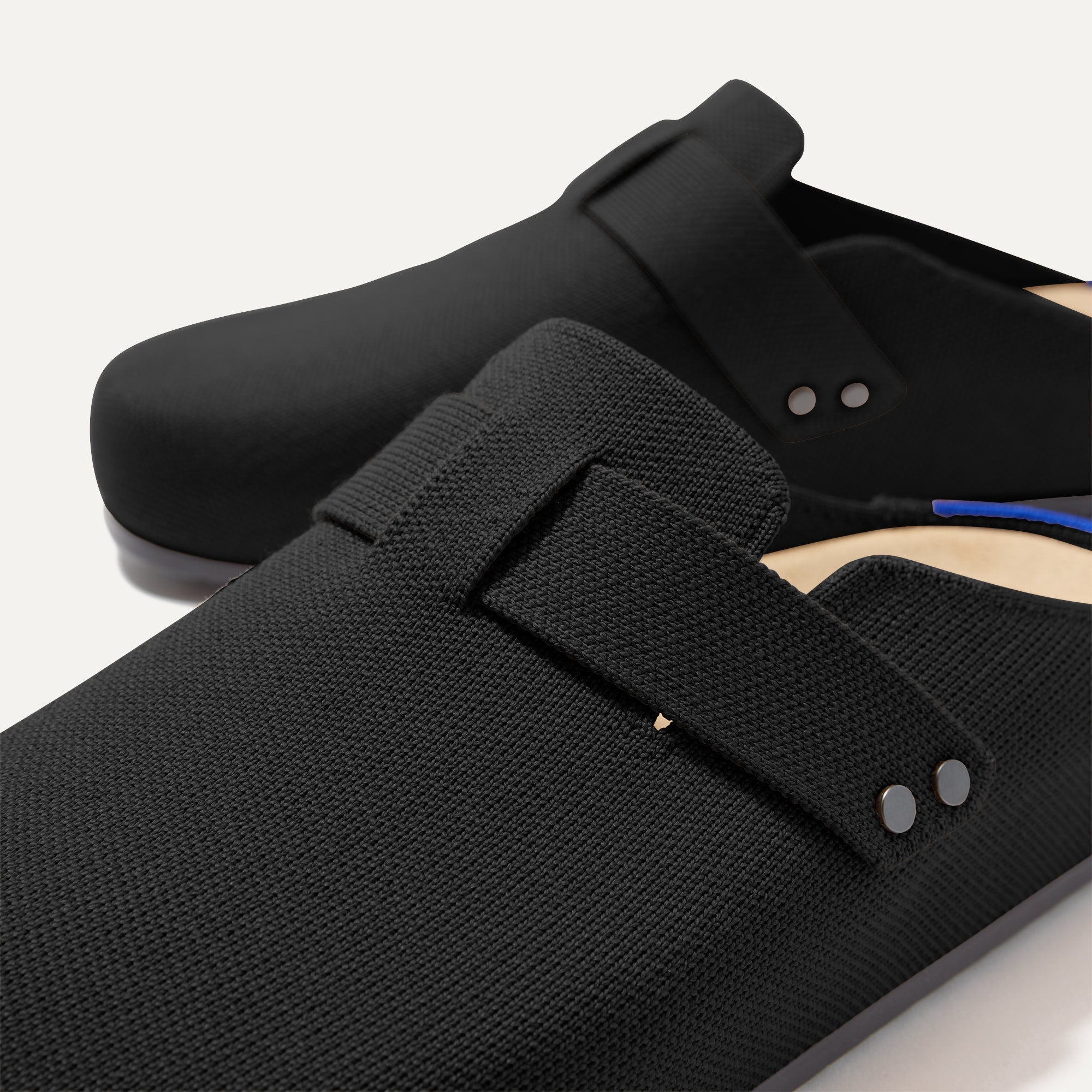 **Men's Soft Black Clog Shoes - Comfortable Slip-On for Casual Wear, Gardening & Indoor Use**