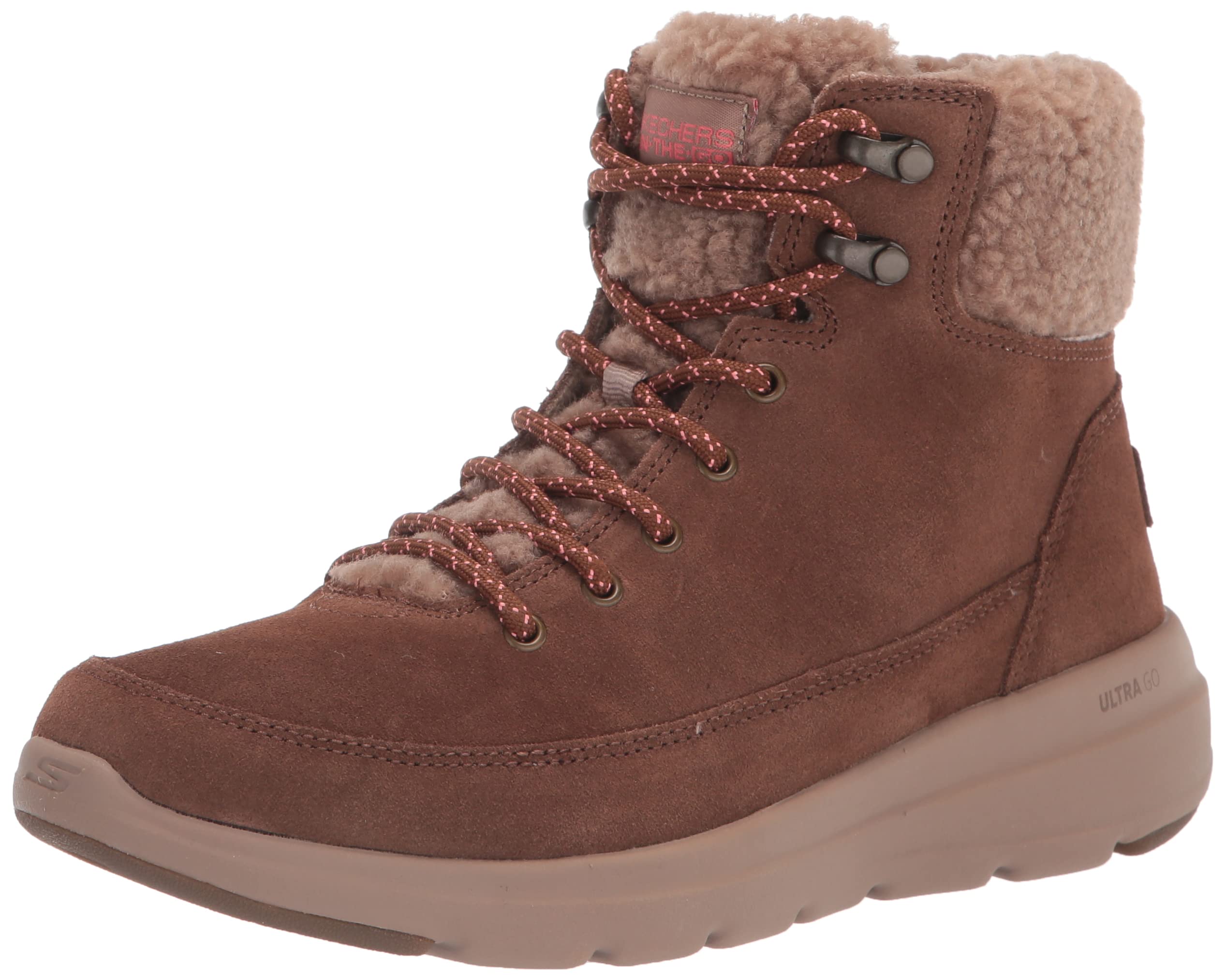 Skechers Women's Fashion Boots - Comfortable Winter Ankle Boots for Women, Waterproof & Warm, Slip-Resistant Sole | Perfect for Snow, Rainy Days & Casual Outfits