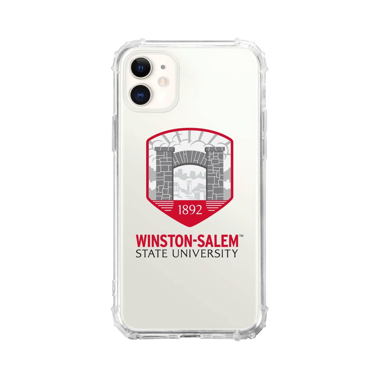 OTM Essentials Rugged Phone Case for iPhone 13 - Winston-Salem State University Edition | Shockproof Protective Cover with Reinforced Edges | Perfect for College Students & Alumni