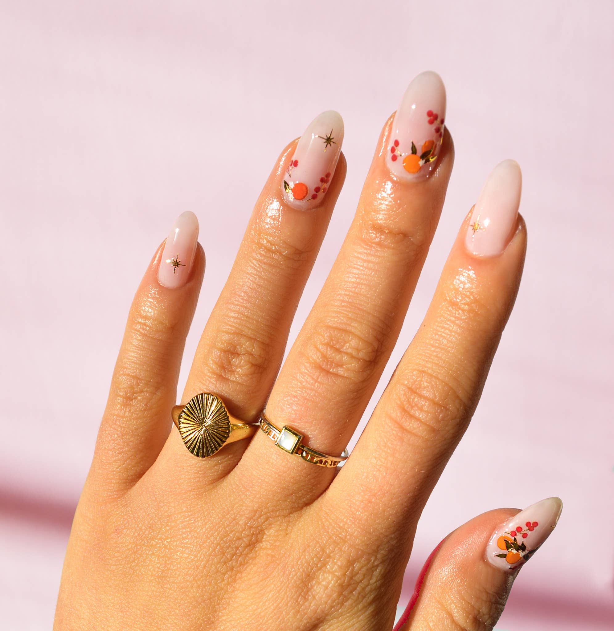 Beautiful Lily Pond Nail Art Stickers - Waterproof & Long-Lasting Nail Decals for DIY Manicures - Perfect for Parties, Weddings & Everyday Wear