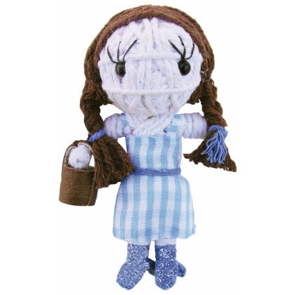 Dorothy String Doll Gang Keychain - Cute Handmade Friendship Keyring for Girls & Women (Colors May Vary) - Perfect for Backpacks, Gifts, and Party Favors
