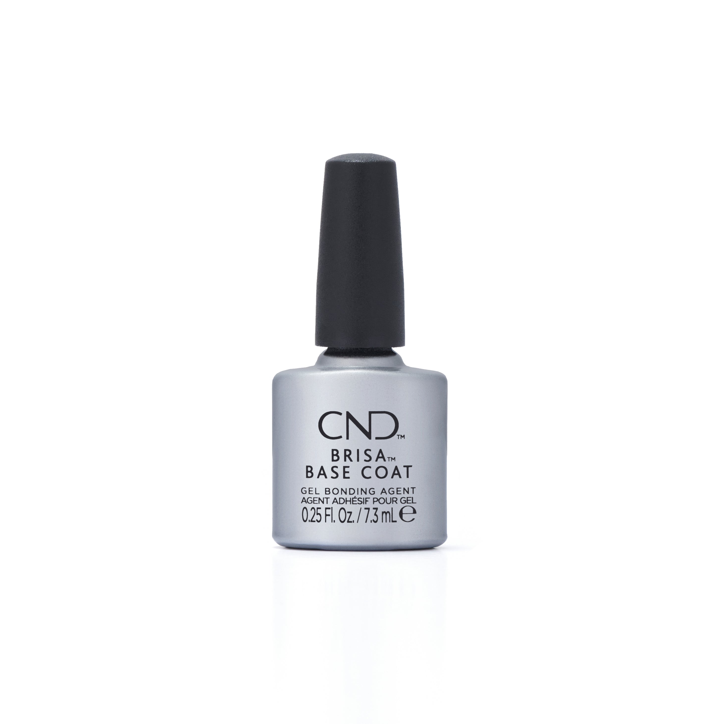 CND Enhancements Brisa Base Coat - 0.25 fl oz Nail Strengthening Treatment for Gel & Acrylic Nails - Perfect for Salon Professionals & DIY Manicures at Home