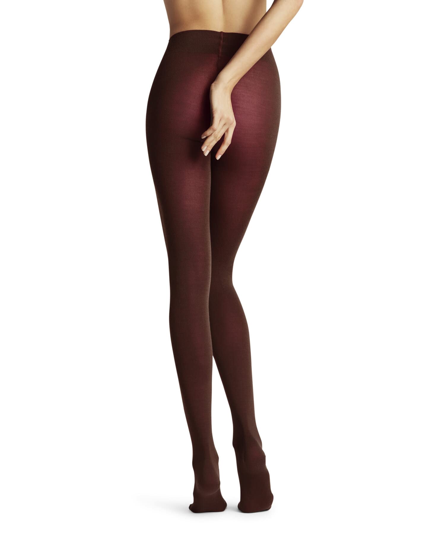 FALKE Women's Soft Merino Wool Tights - Thick, Warm & Breathable Winter Leggings - Trendy Casual & Dress Stockings - 1 Pair - Perfect for Cold Weather & Outdoor Activities