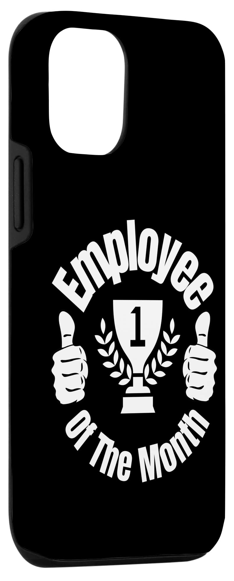 iPhone 12/12 Pro Case - Premium Protective Cover for Work From Home & Office Use - Perfect Gift for Employee of The Month - Compatible with Remote Work & Video Calls