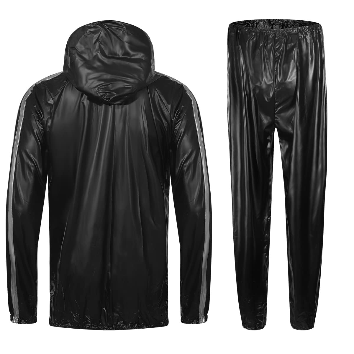 Premium Anti-Rip Sauna Suit for Weight Loss & Sweat - MMA Training, Gym Workout Jacket & Pants Set for Men & Women - Ideal for Fat Burning, Detox, and Intense Exercise Sessions