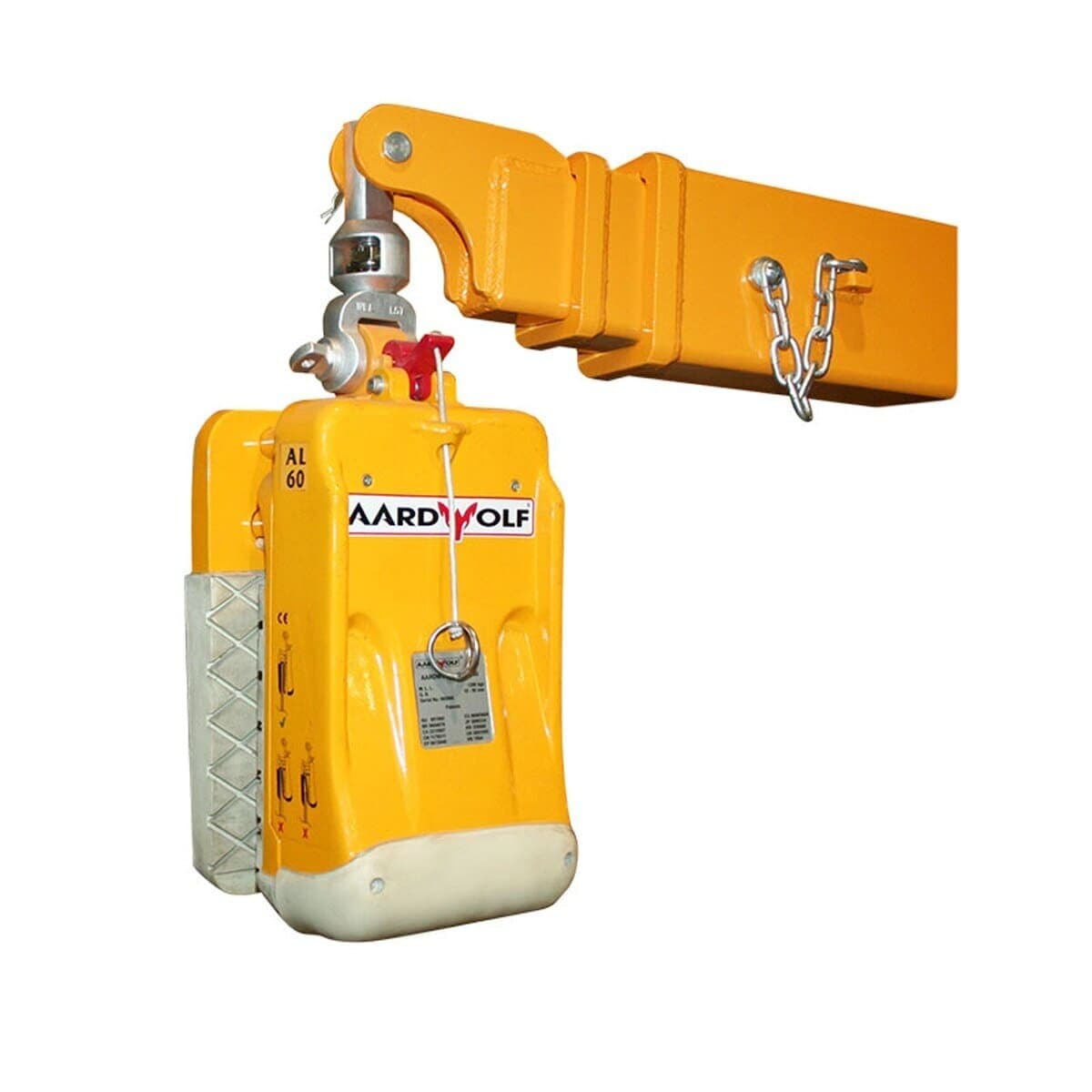 1.5 Ton Aardwolf Forged Aluminum Swivel Hook - Heavy Duty Lifting Equipment for Construction, Towing & Marine Applications