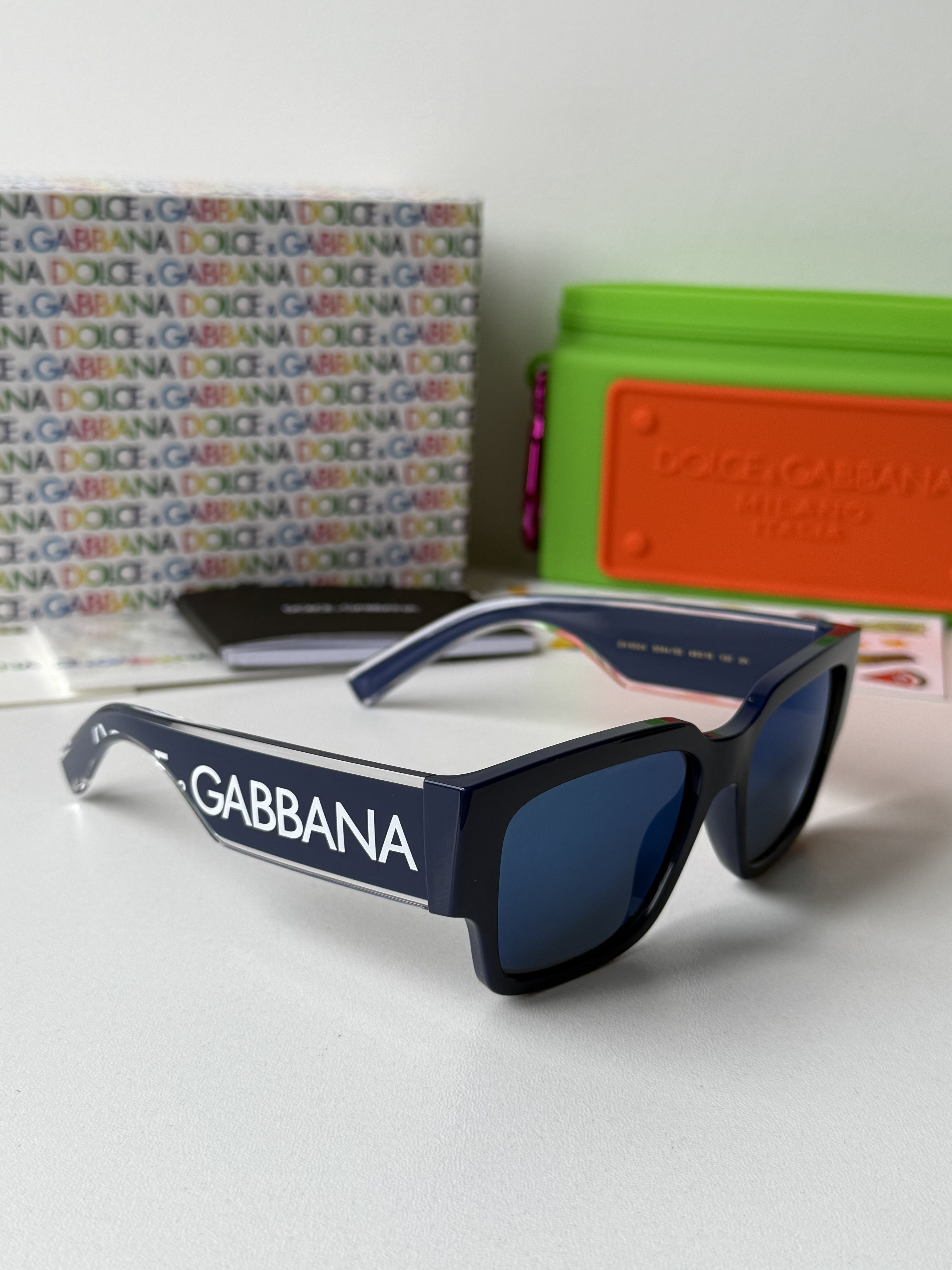 Dolce & Gabbana DX6004 Kids Blue Sunglasses for Boys & Girls - UV Protection, Fashionable Children's Shades for Outdoor Play, Beach & Summer Activities