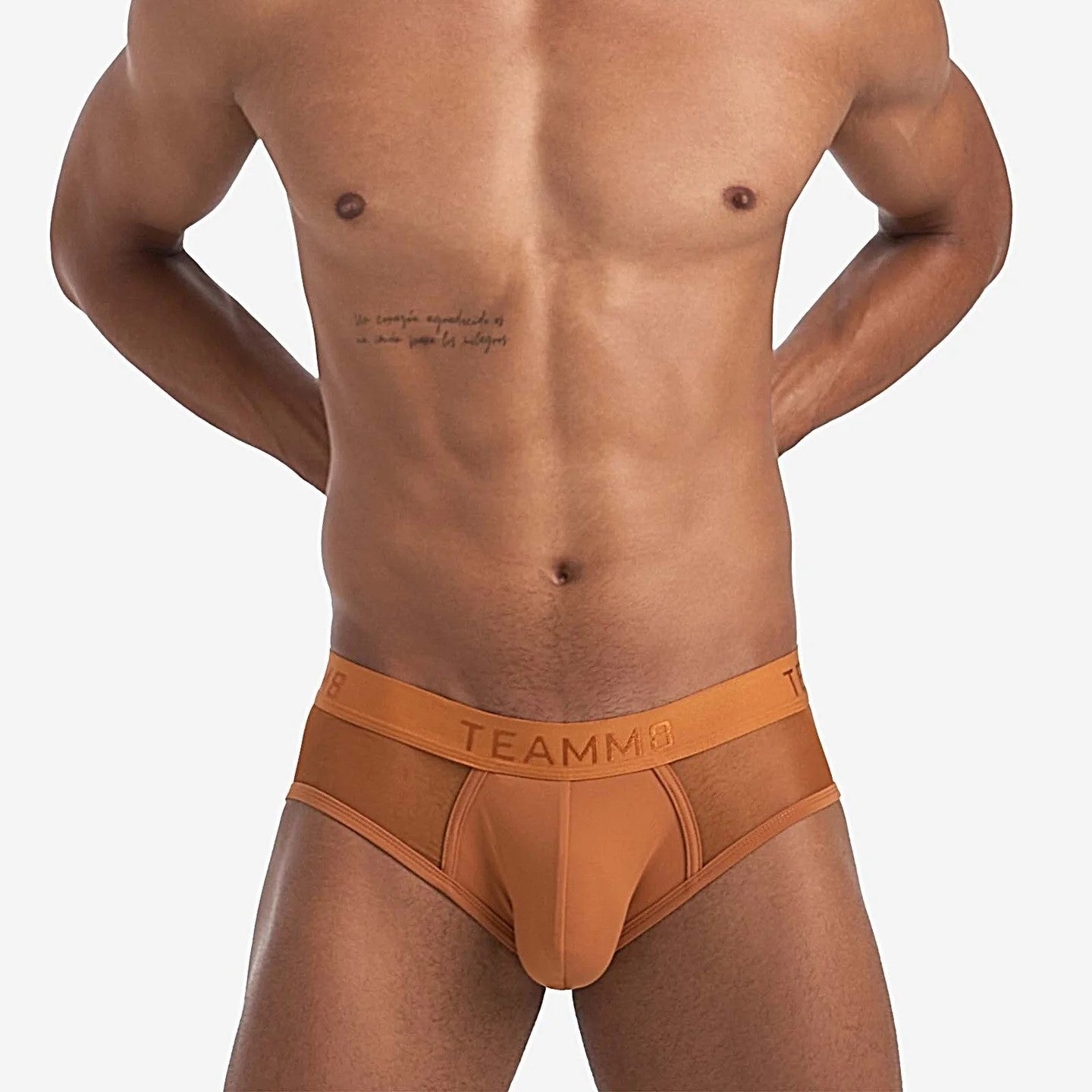 Teamm8 Score Sheer Brief Mesh Underwear - Soft & Breathable for Men | Perfect for Sports, Gym & Everyday Comfort