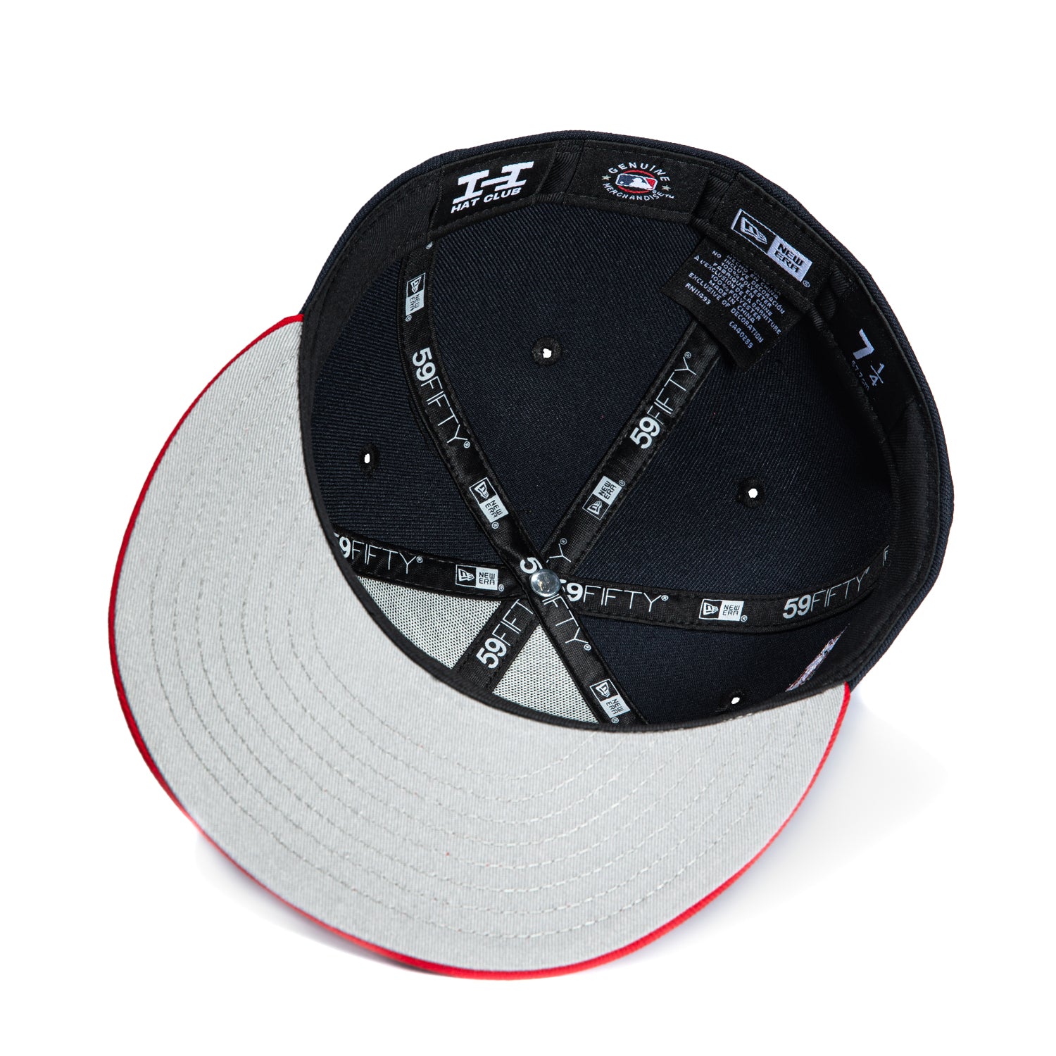 New Era 59Fifty Washington Nationals 20th Anniversary Patch Snapback Hat - Navy & Red Baseball Cap for Men & Women - Perfect for Games, Fan Gear & Streetwear Fashion